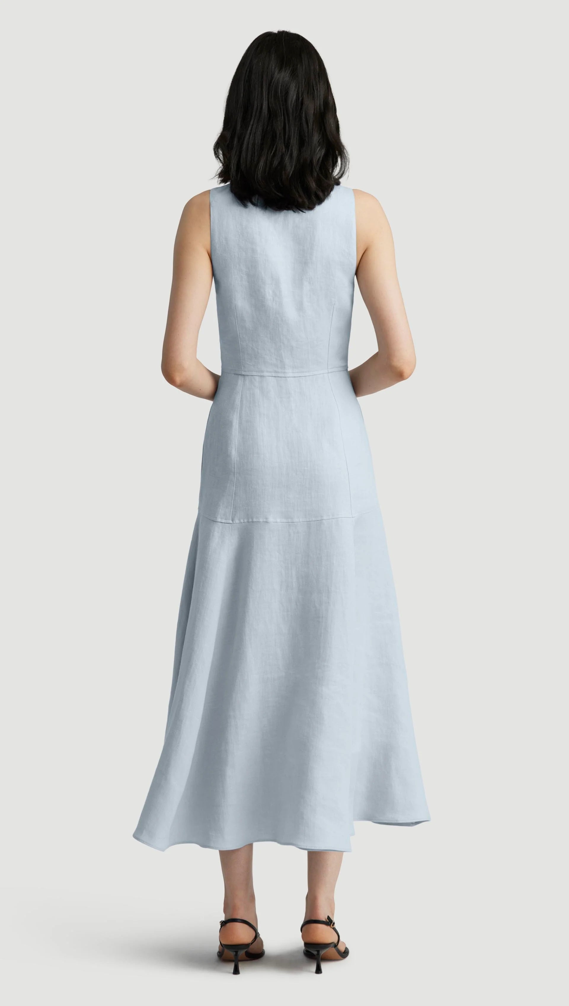 MARCI DRESS - GLACIER BLUE
