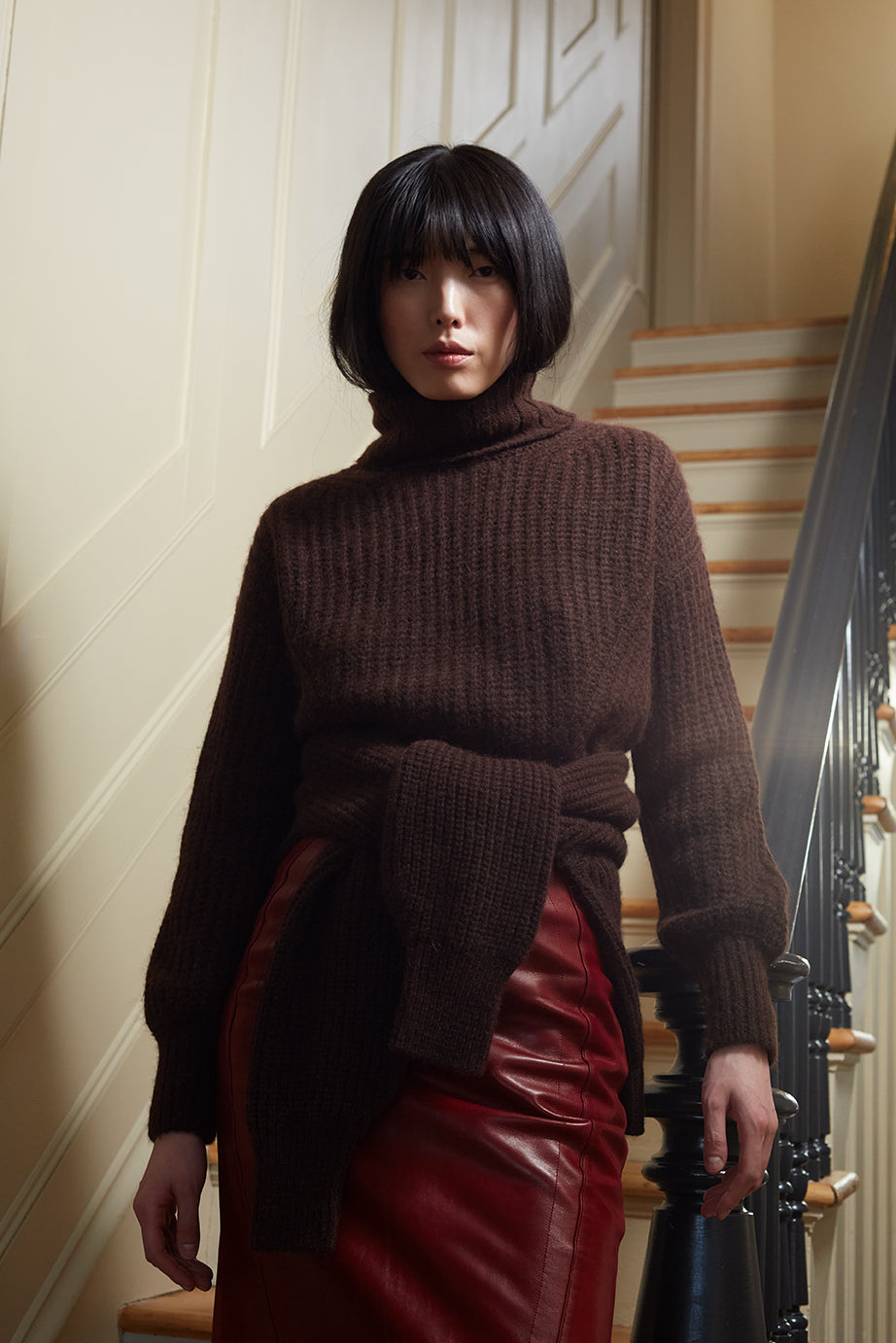 ALI SWEATER - COCOA