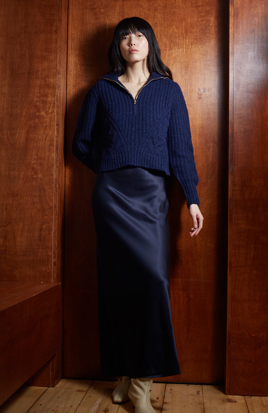 TERRA SWEATER - NAVY