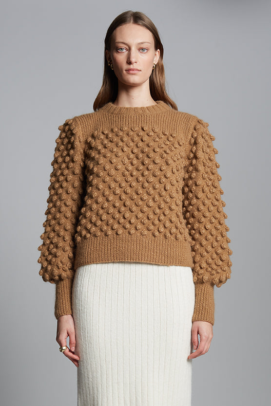 CAMILA SWEATER - CAMEL