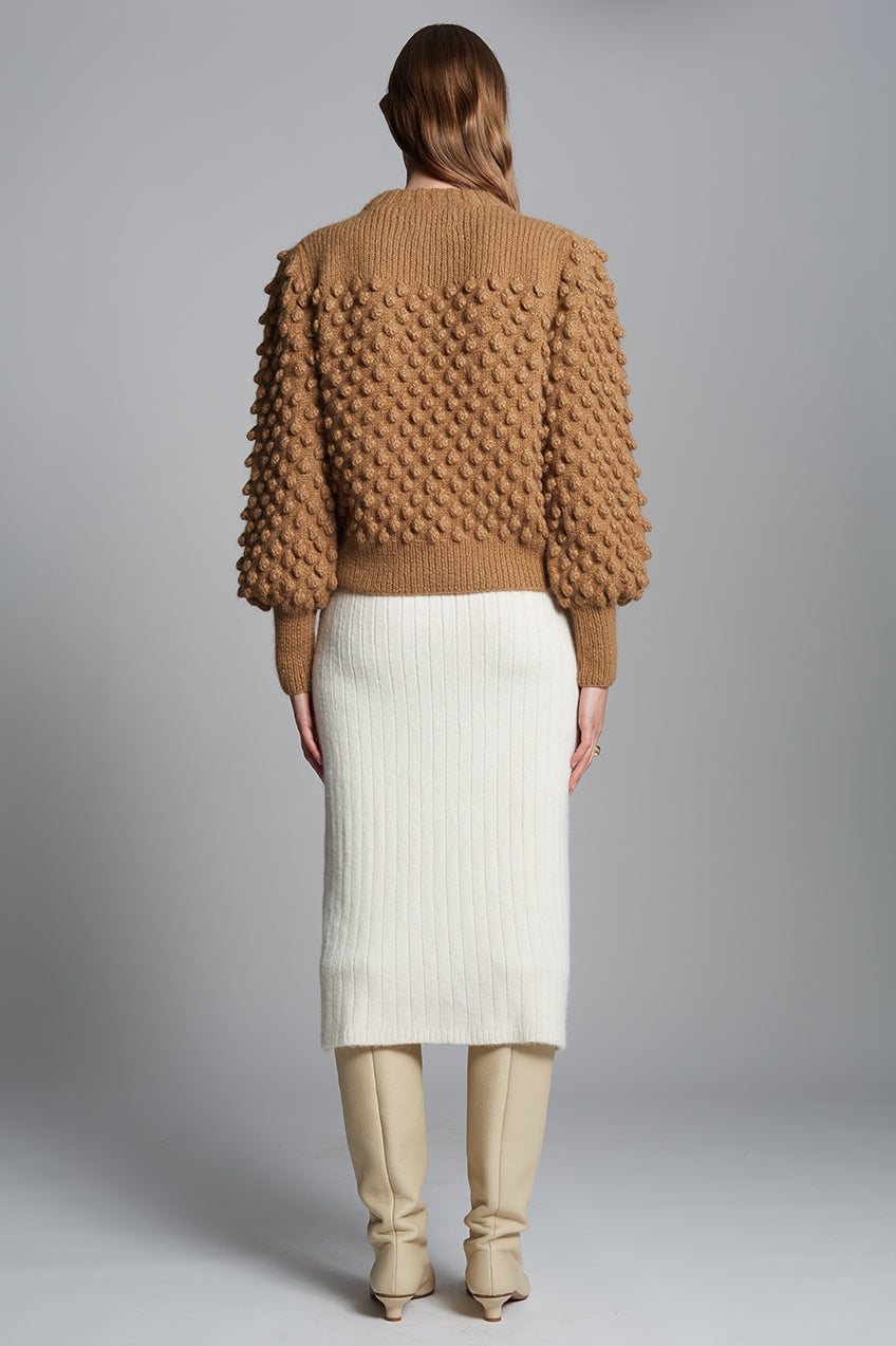 CAMILA SWEATER - CAMEL