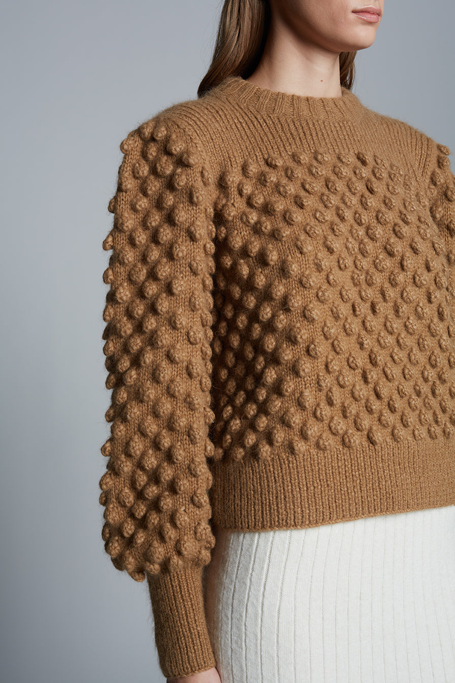 CAMILA SWEATER - CAMEL