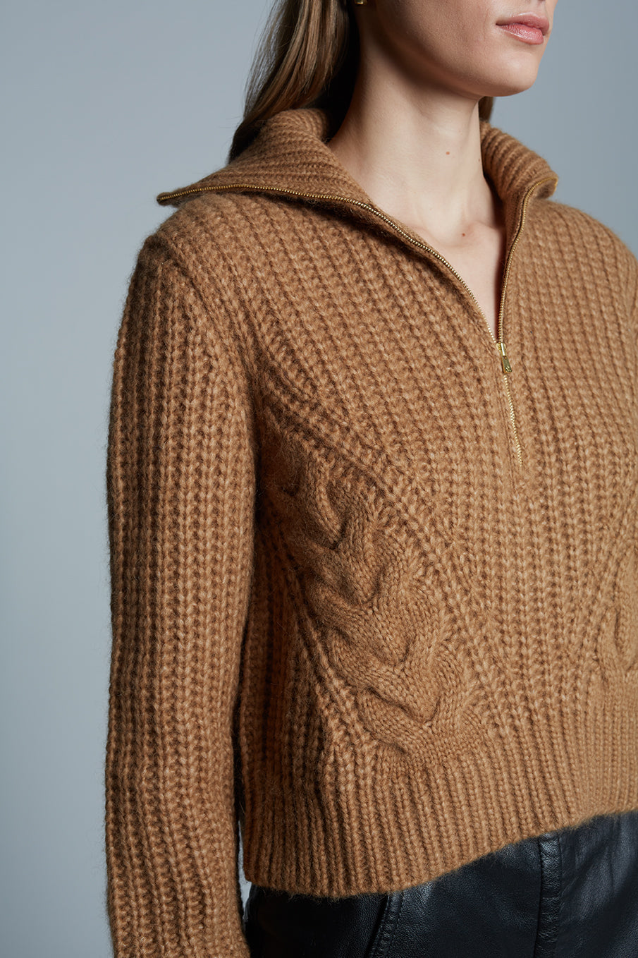TERRA SWEATER - CAMEL