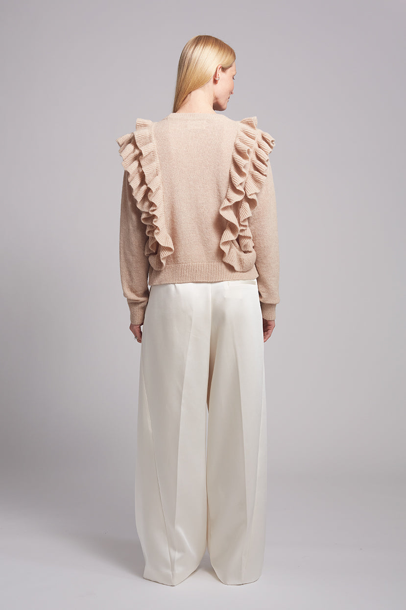 ELINA SWEATER | PALE CAMEL