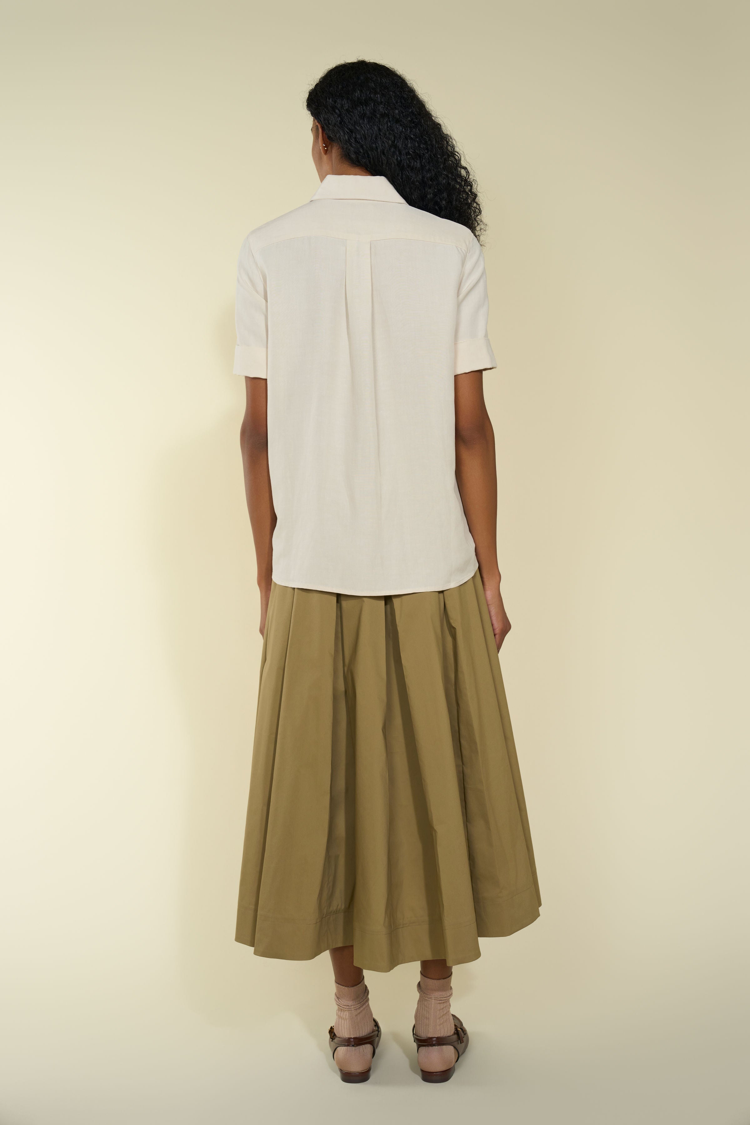 CHICURA SHIRT- GESSO/CREAM