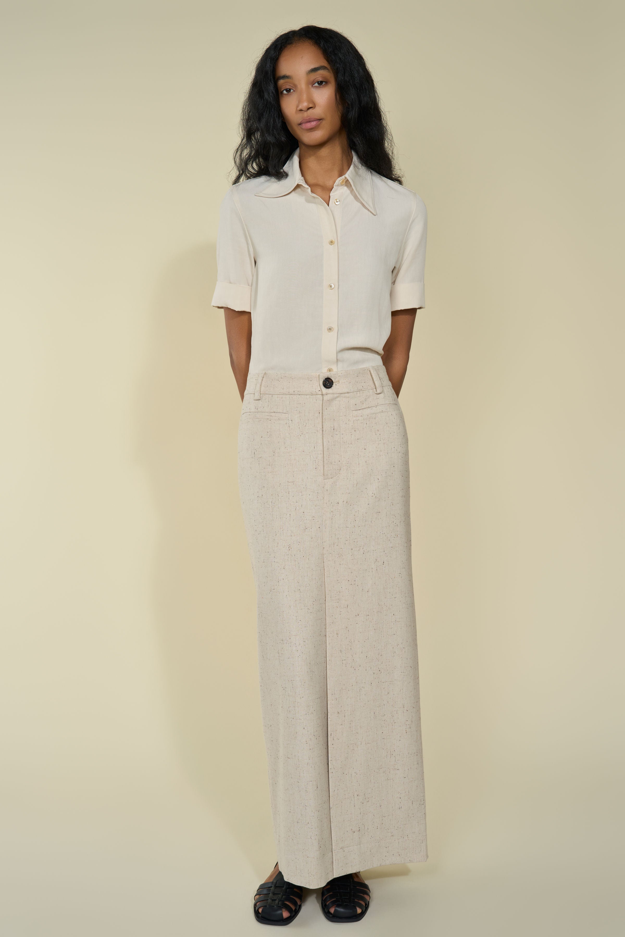 BISNAGA SKIRT - CREAM