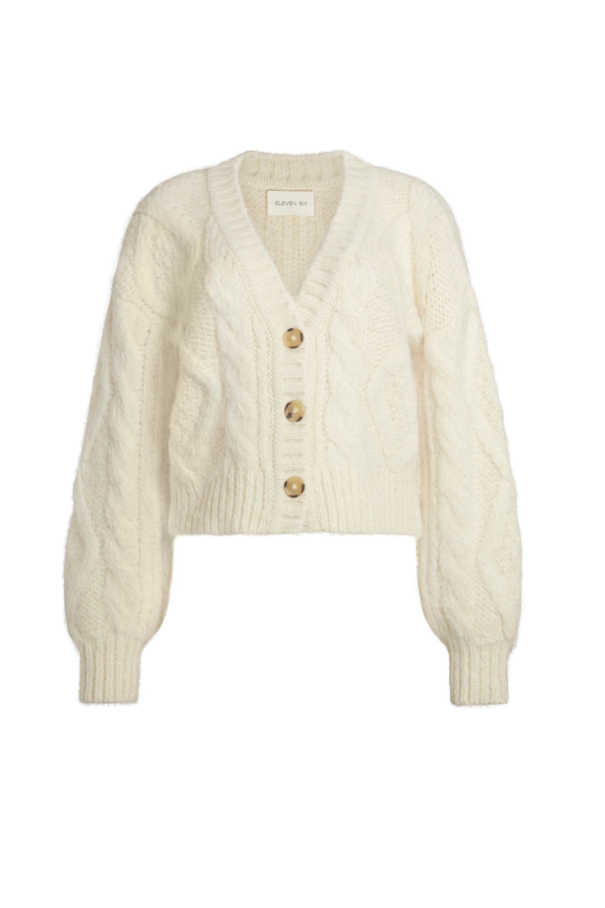 Eleven Six Tara Cardi in Ivory
