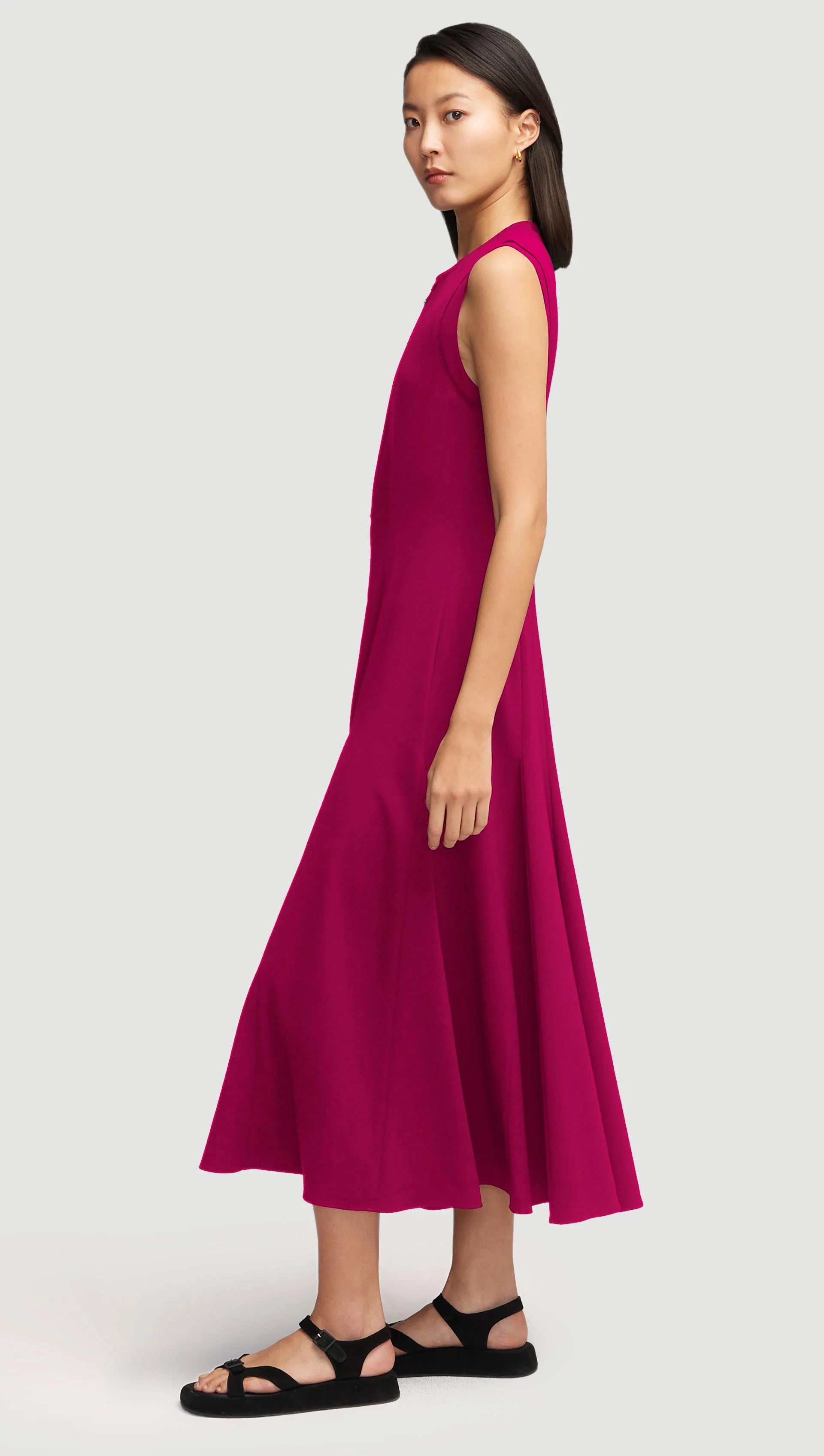 CORNELIA DRESS VISCOSE LINEN TWILL