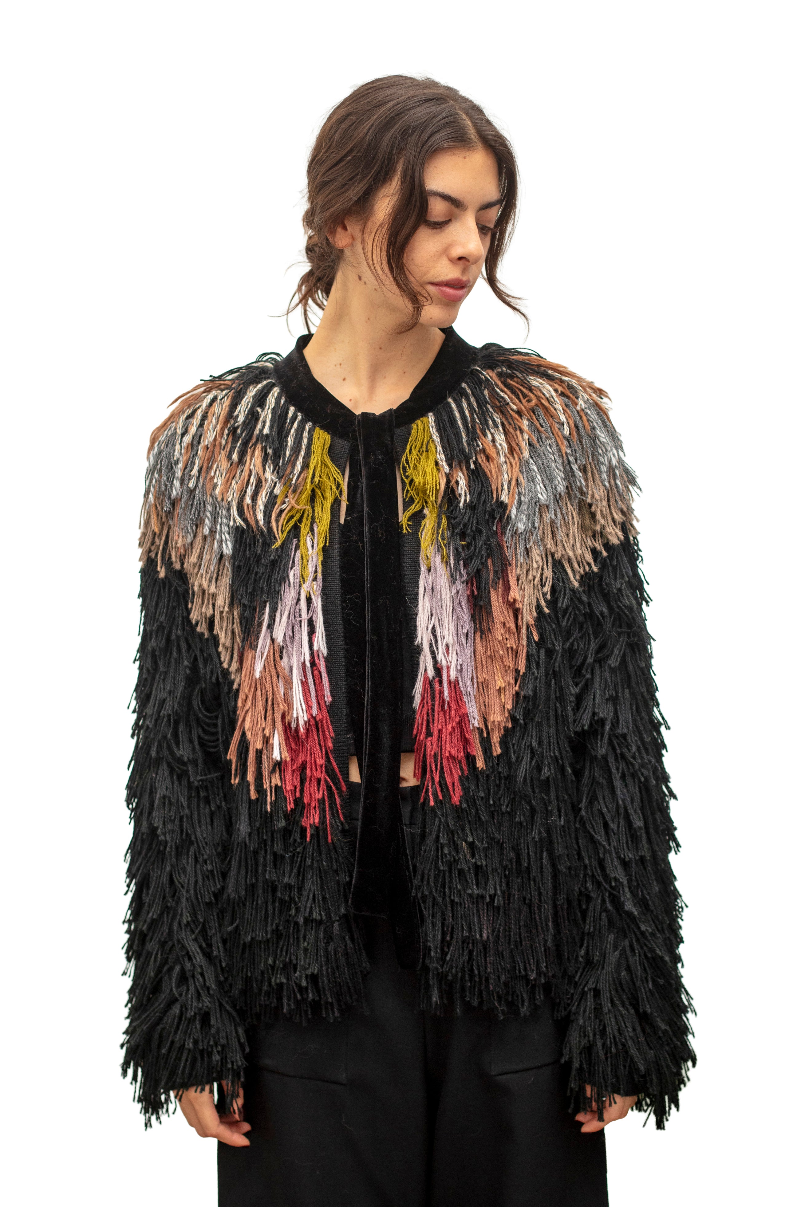 MOTH FRINGE JACKET