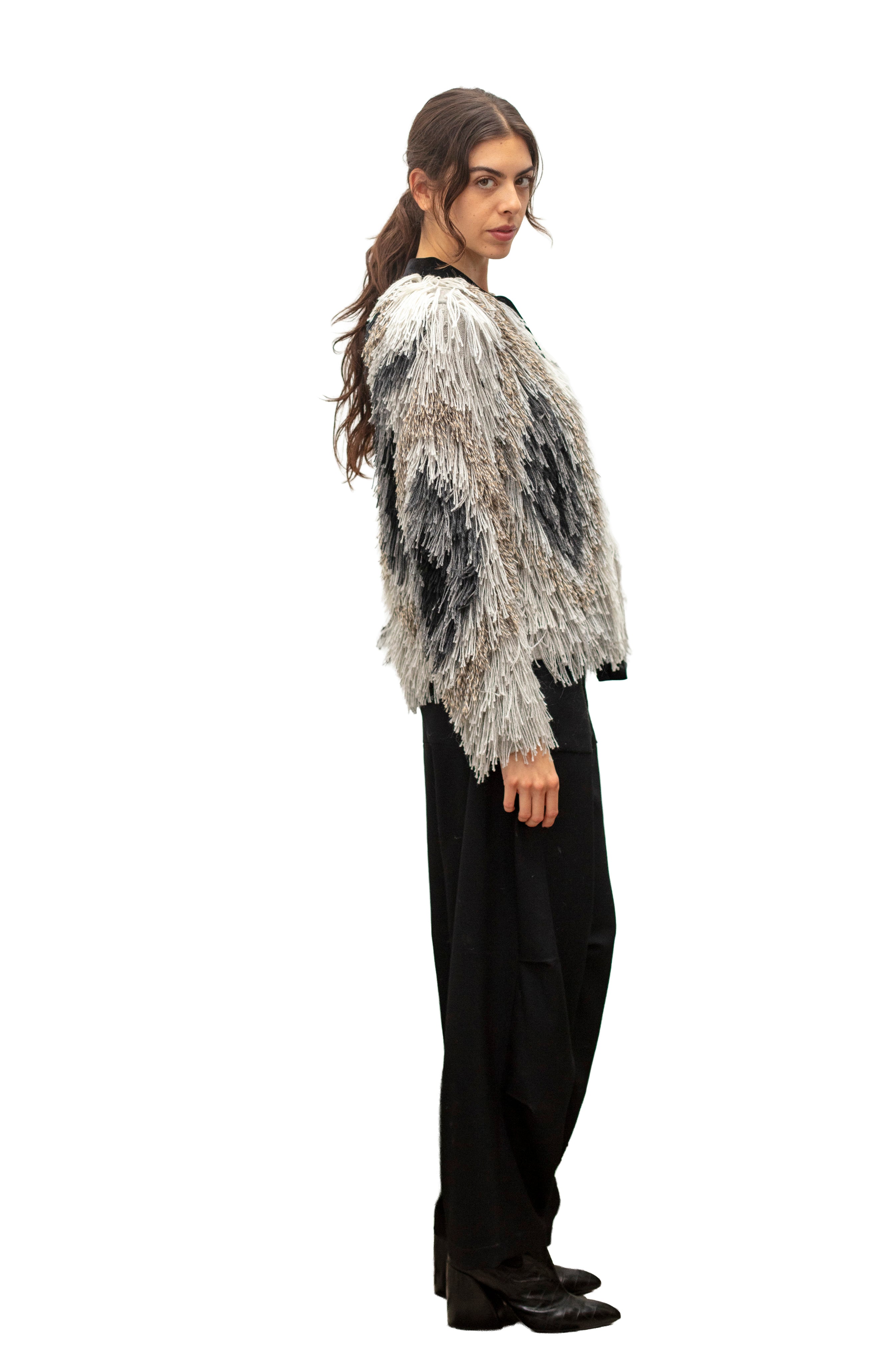 BUTTERFLY JACKET - GRAY