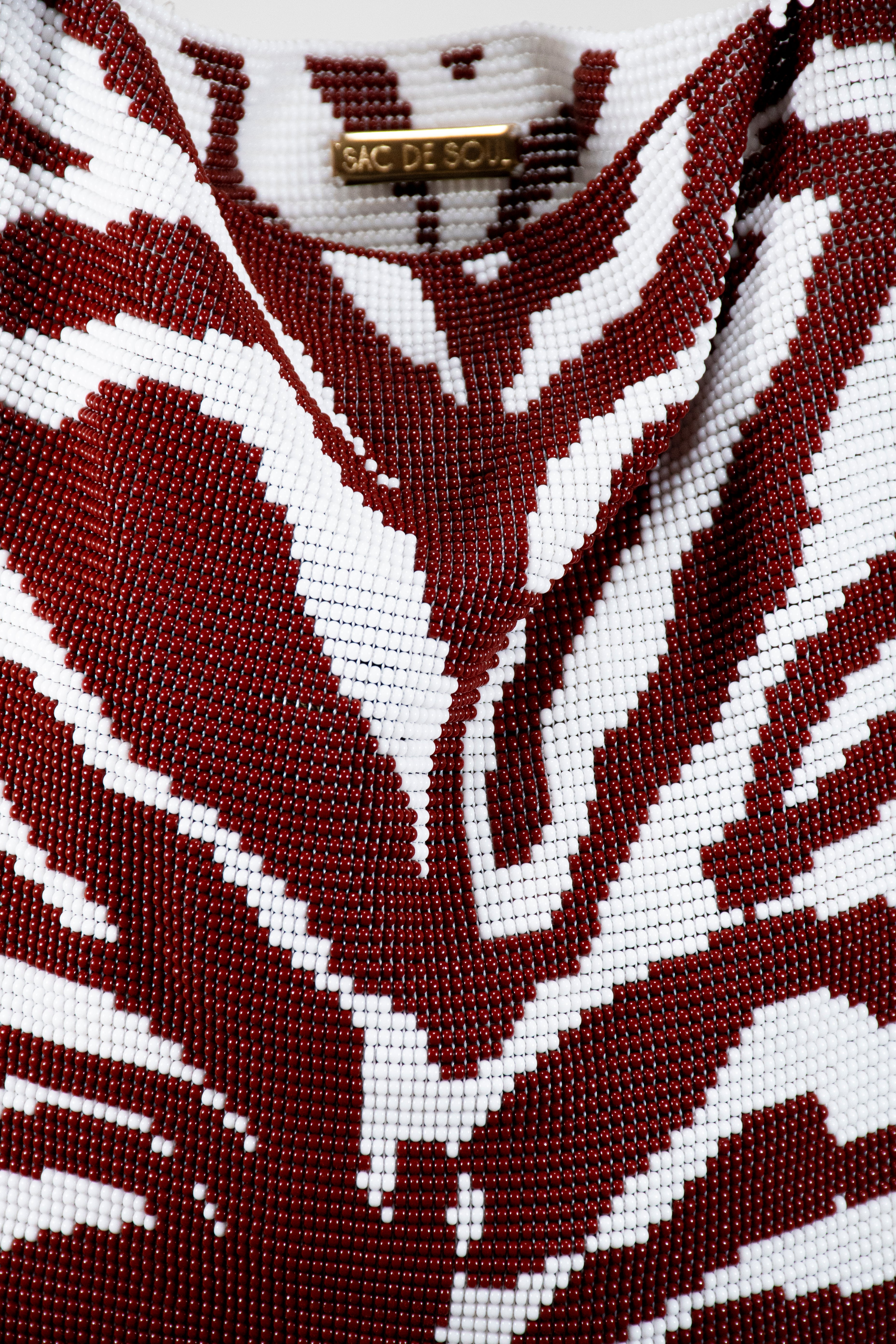 CLASH OF PRINTS BAG - ZEBRA BROWN, WHITE & TURQUOISE