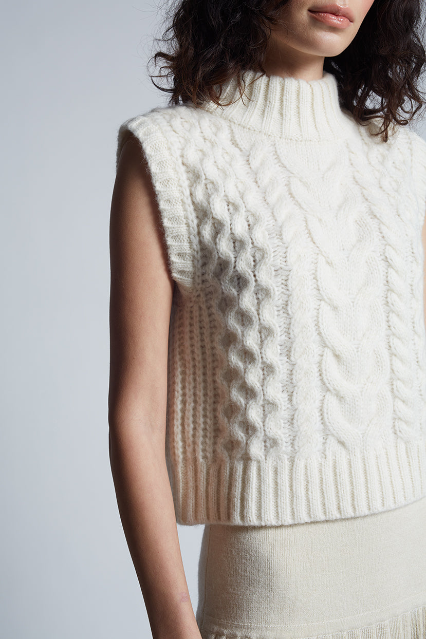 Eleven Six Ada Tank in Ivory