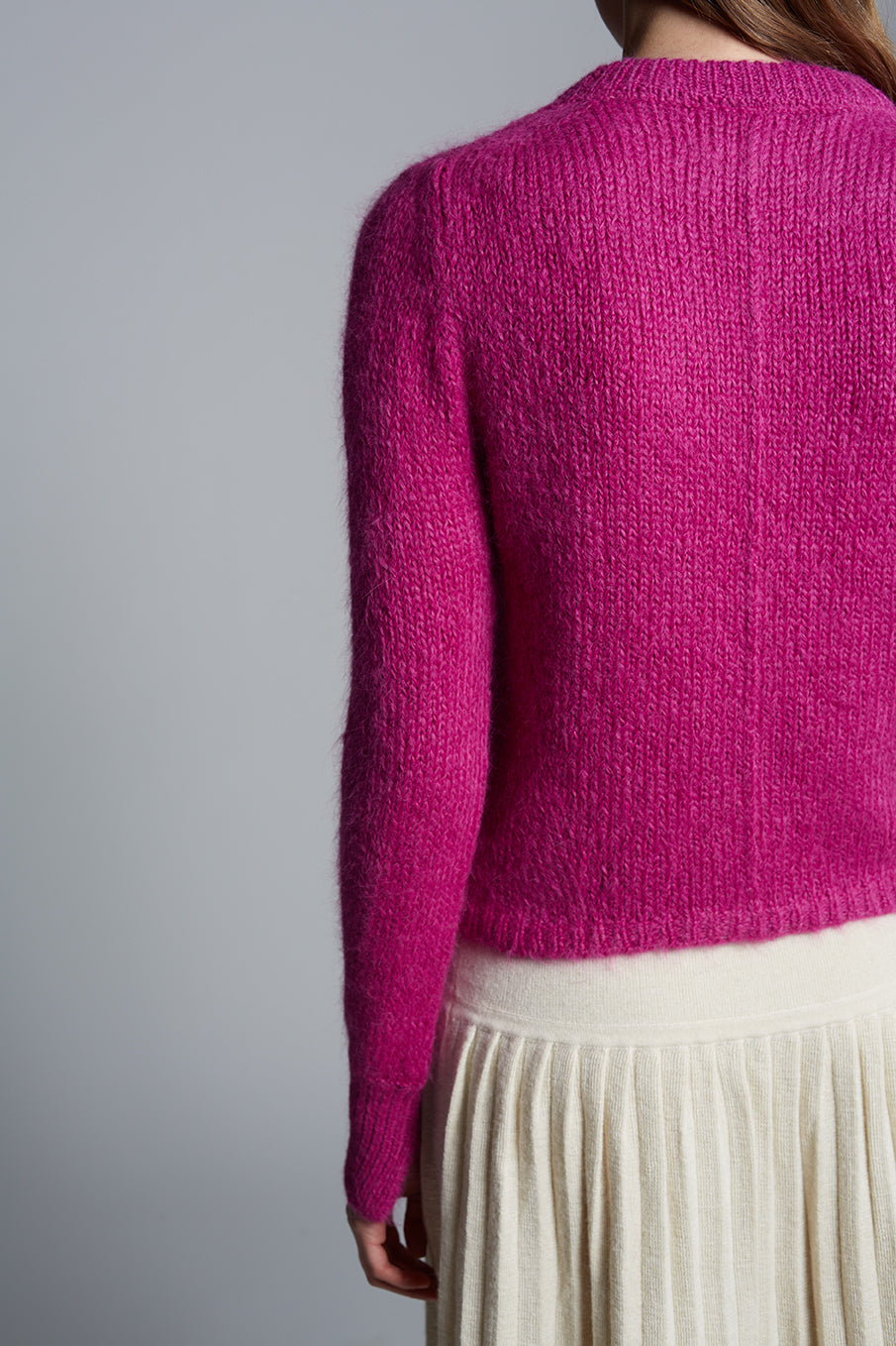AVA SWEATER - FUCHISA