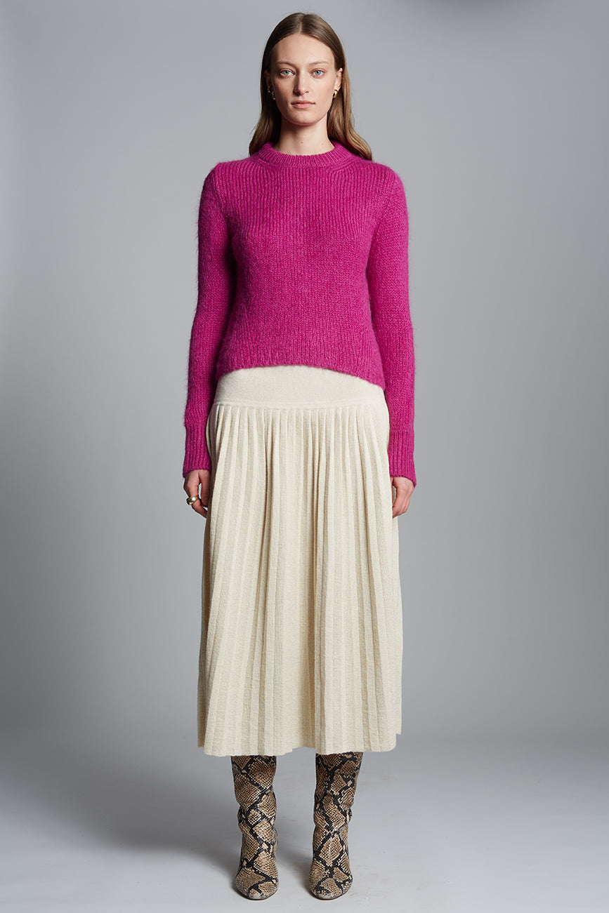 AVA SWEATER - FUCHISA