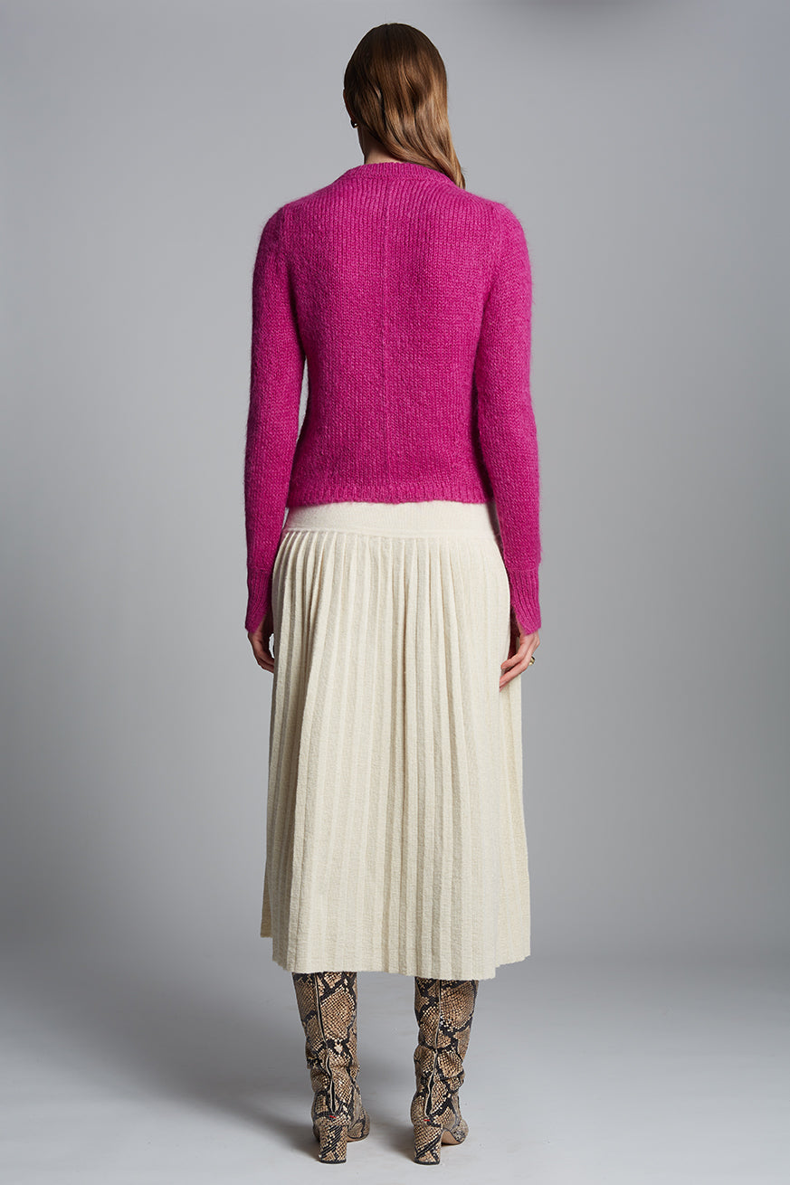 AVA SWEATER - FUCHISA