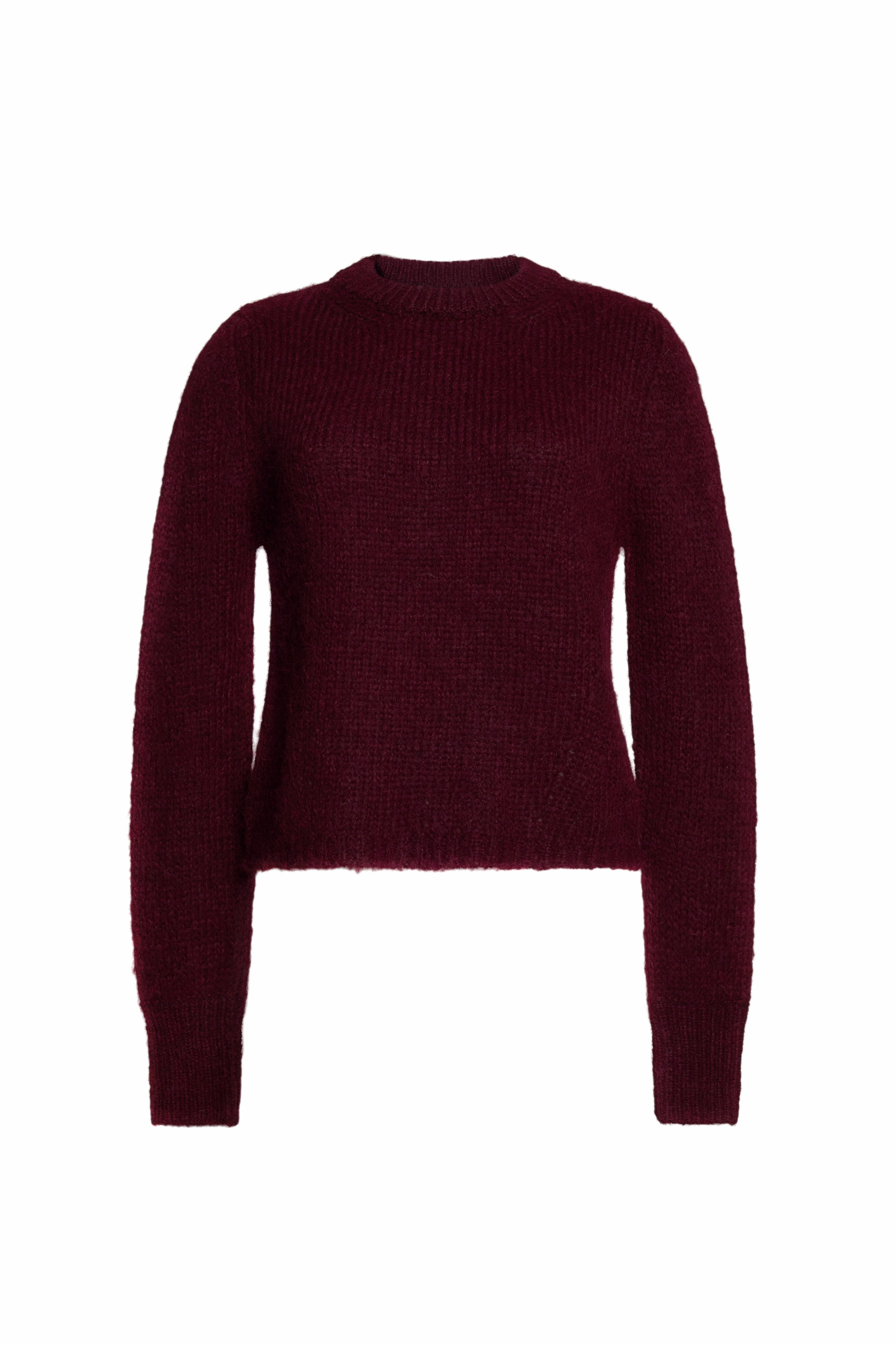 AVA SWEATER - MERLOT