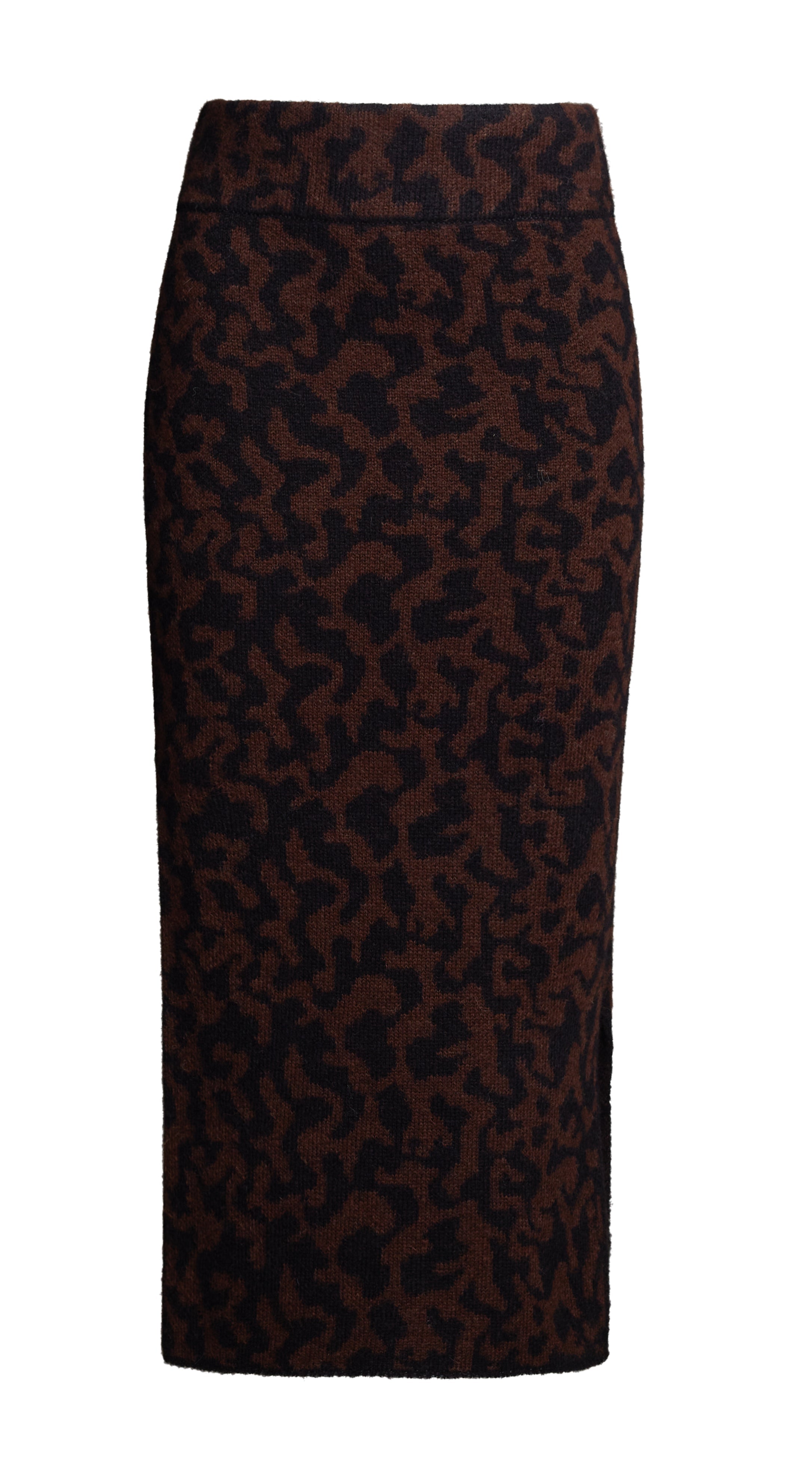 JUNO SKIRT - BLACK + ESPRESSO