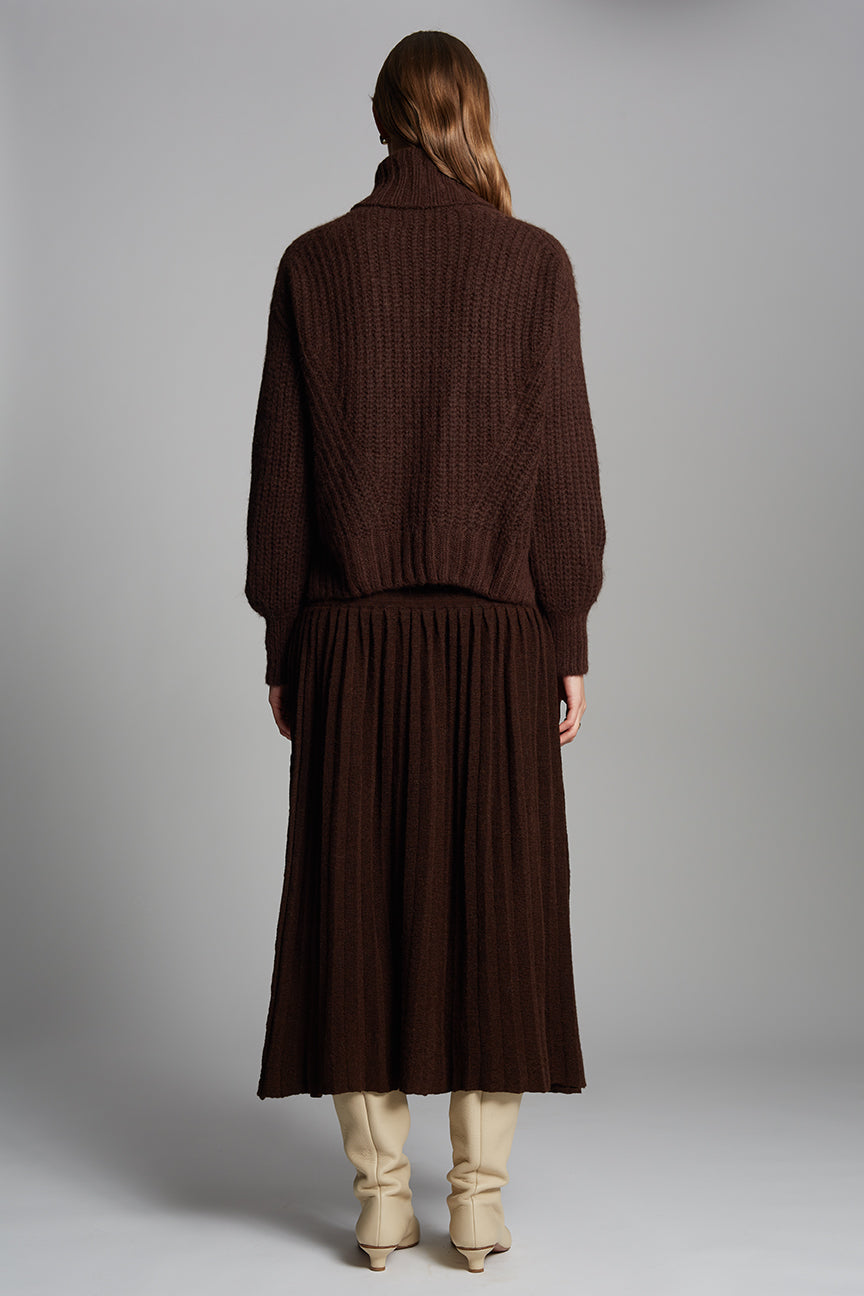 ALI SWEATER - COCOA