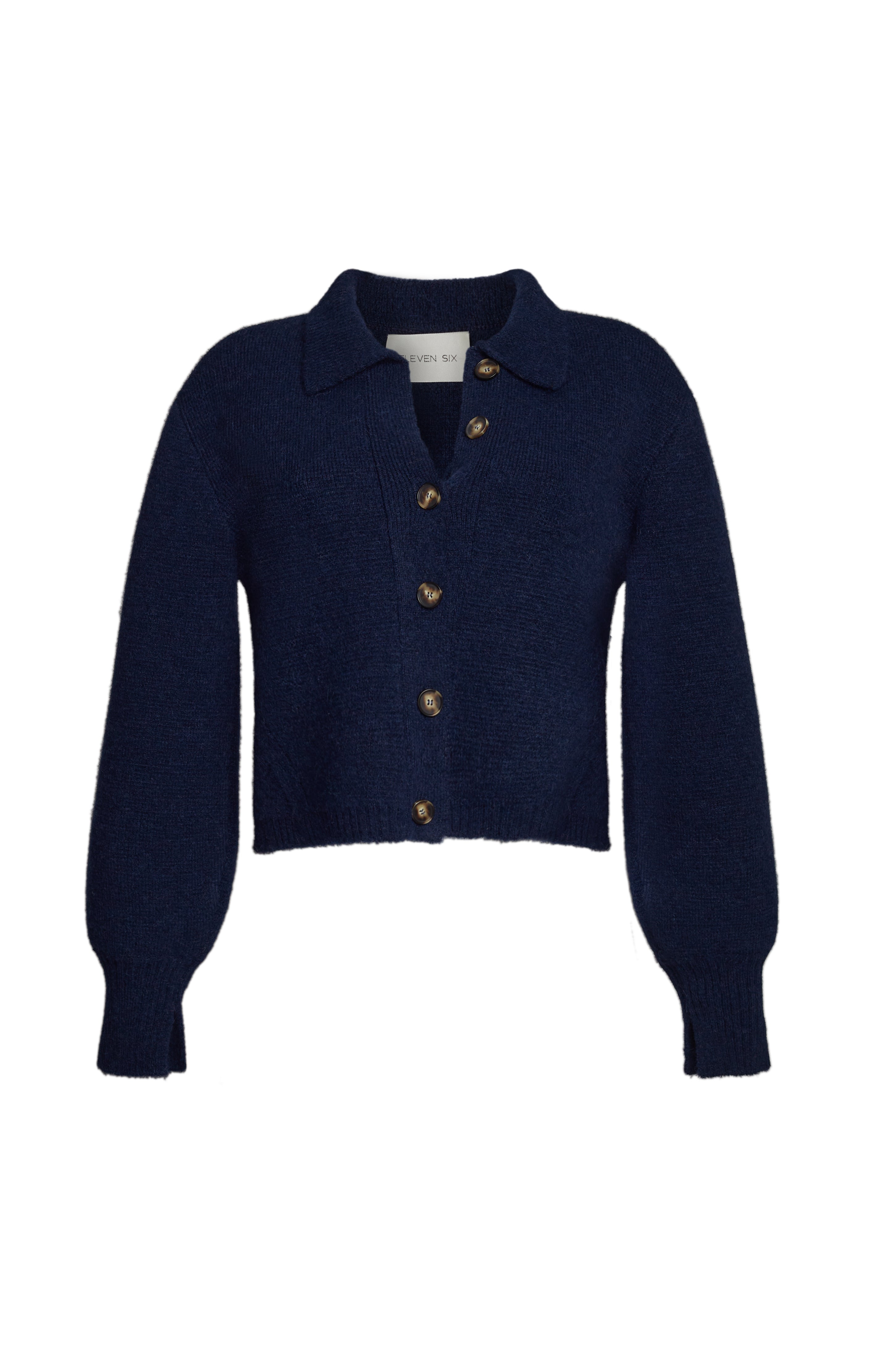 SADIE CARDI - NAVY