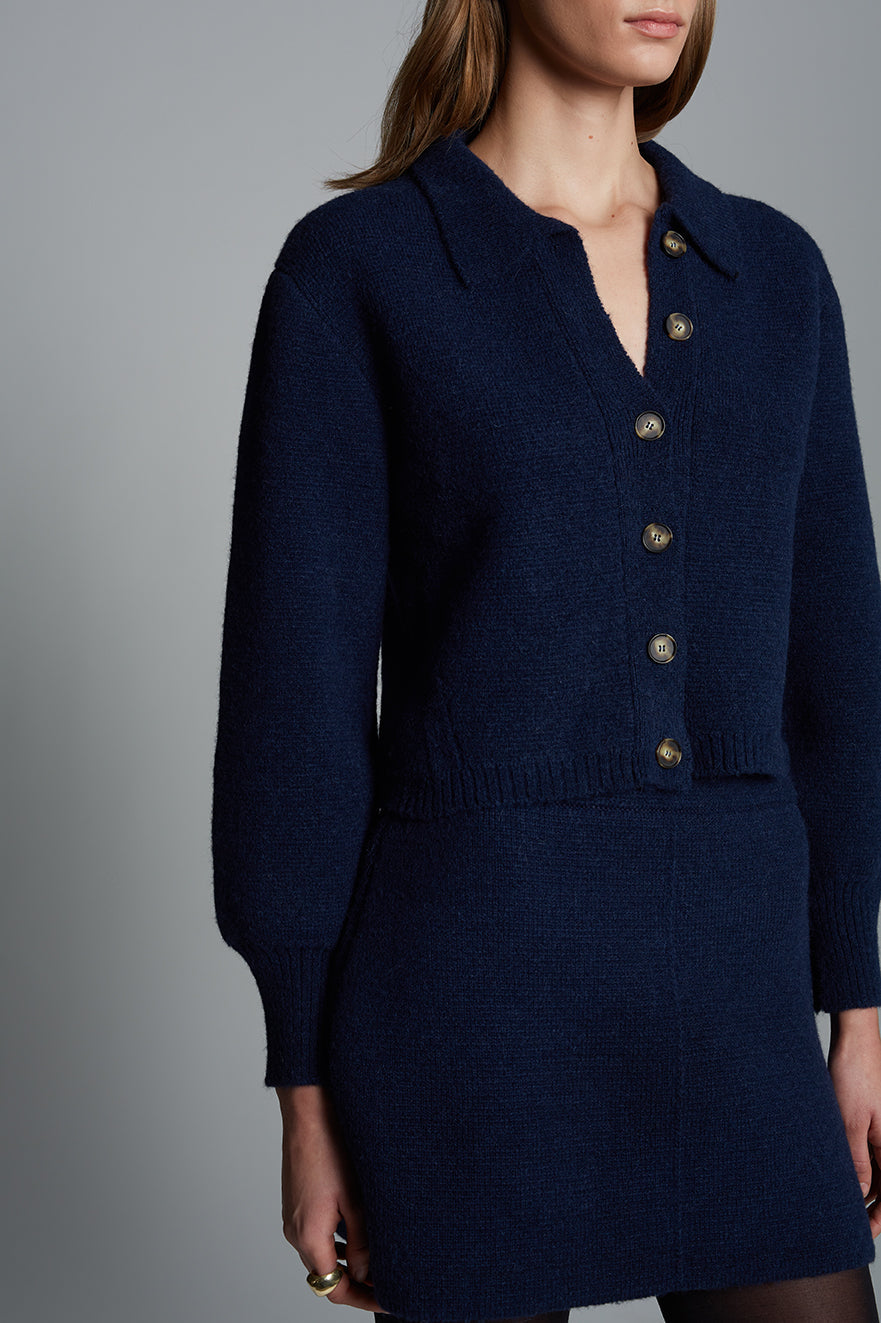 SADIE CARDI - NAVY