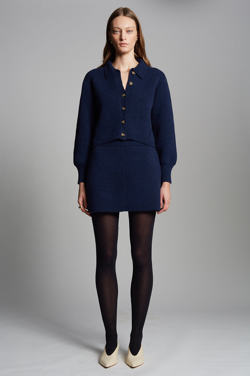SADIE CARDI - NAVY