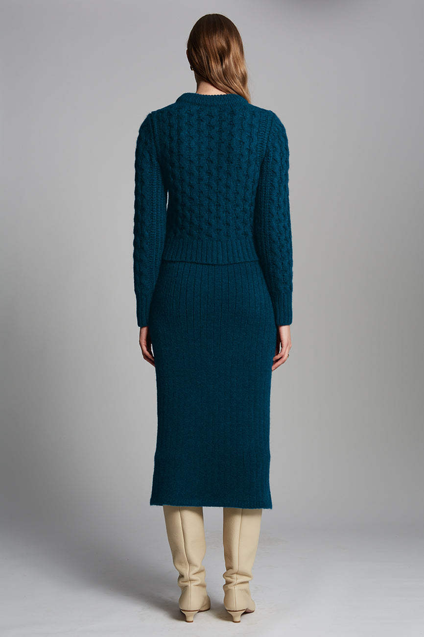 PIA TUBE SKIRT - REGAL GREEN