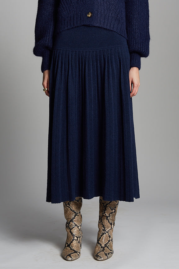 LEA SKIRT - NAVY