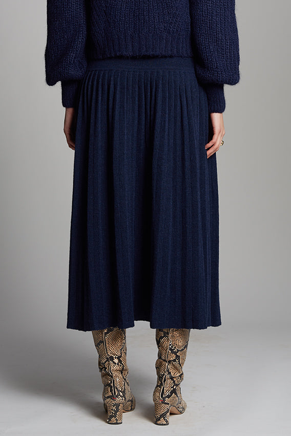 LEA SKIRT - NAVY