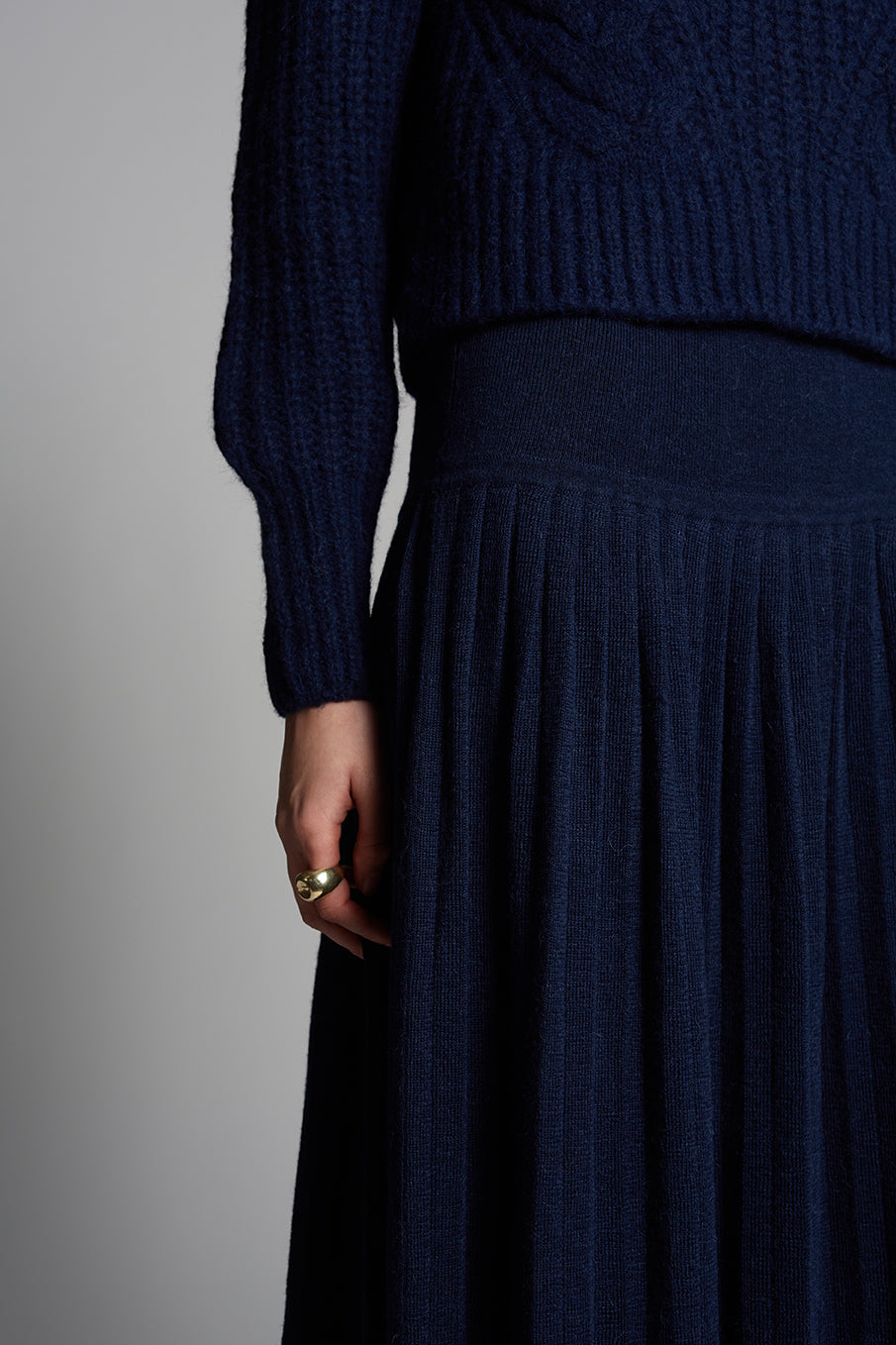 LEA SKIRT - NAVY