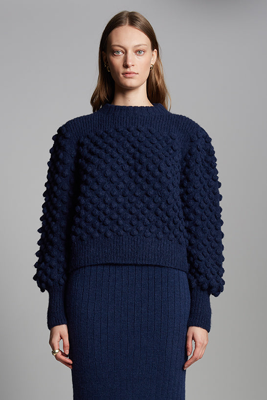 CAMILA SWEATER - NAVY