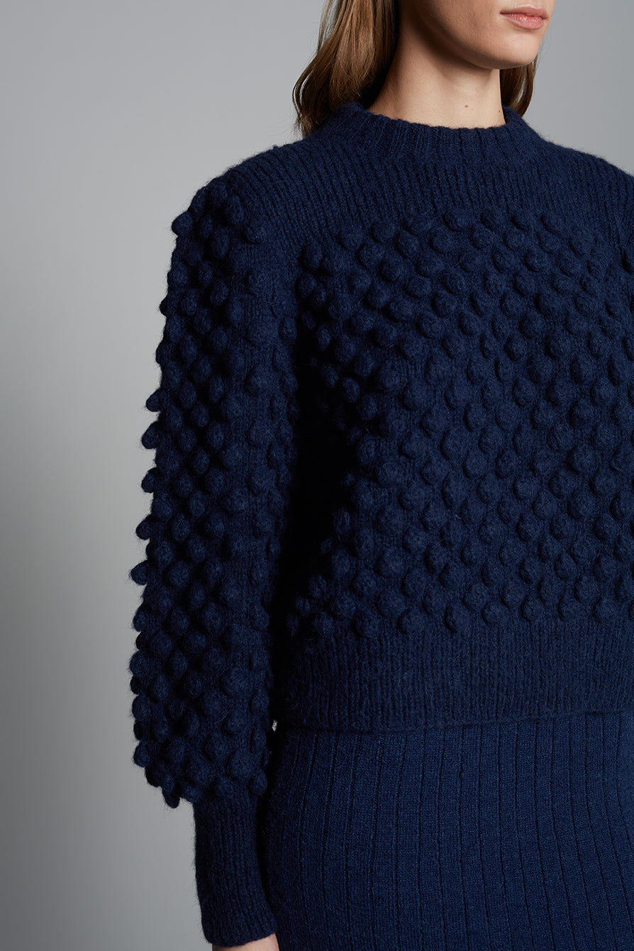 CAMILA SWEATER - NAVY