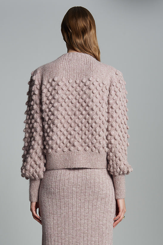 CAMILA SWEATER - PINK MELANGE