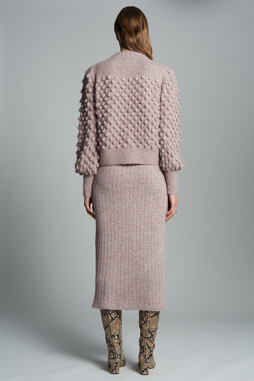 CAMILA SWEATER - PINK MELANGE