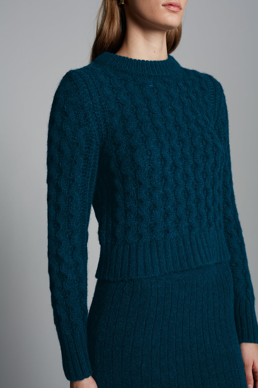 AMARA SWEATER - REGAL GREEN
