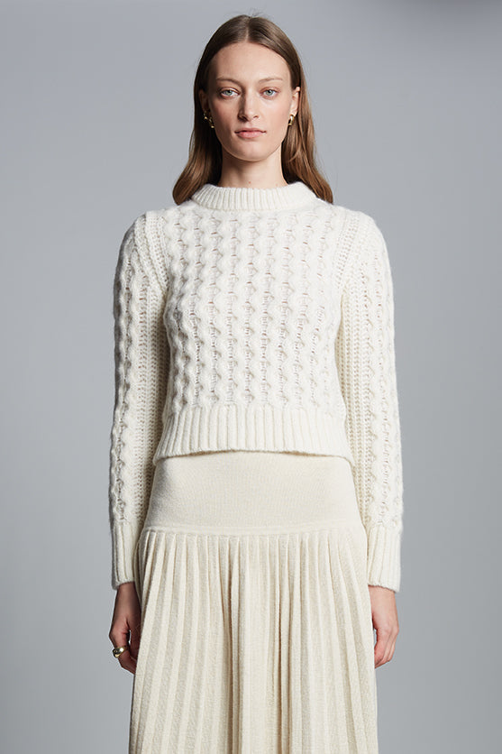 AMARA SWEATER - IVORY