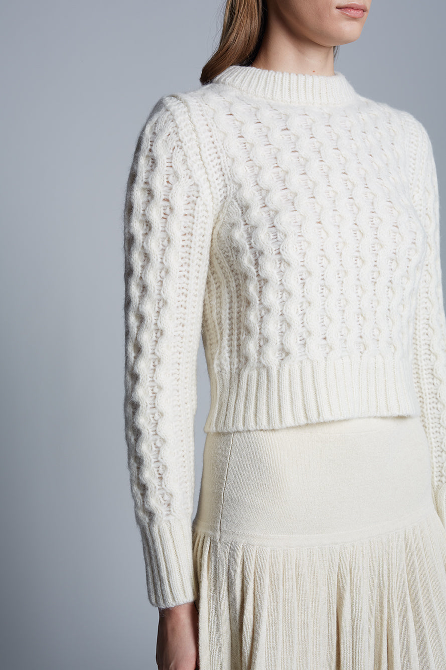 AMARA SWEATER - IVORY