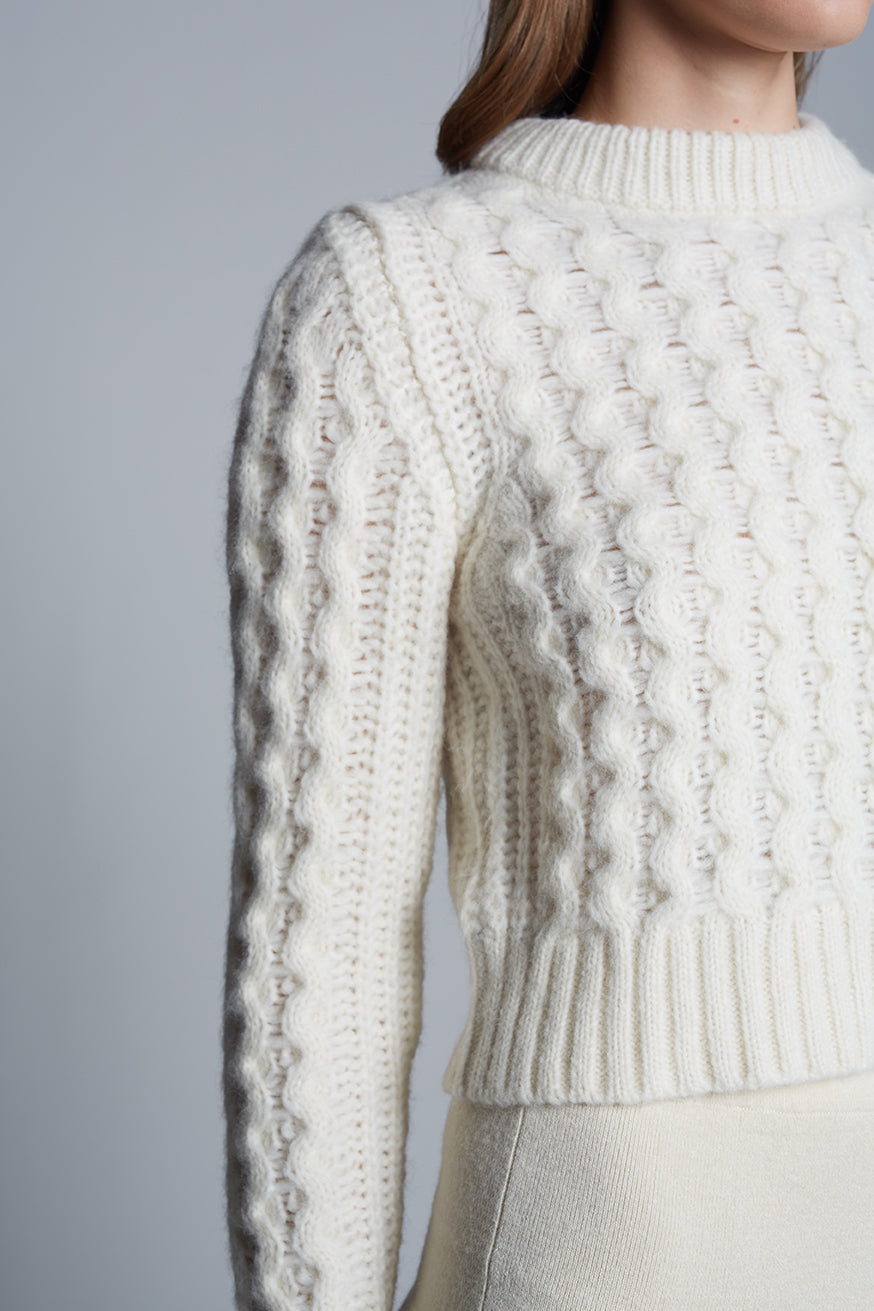 AMARA SWEATER - IVORY
