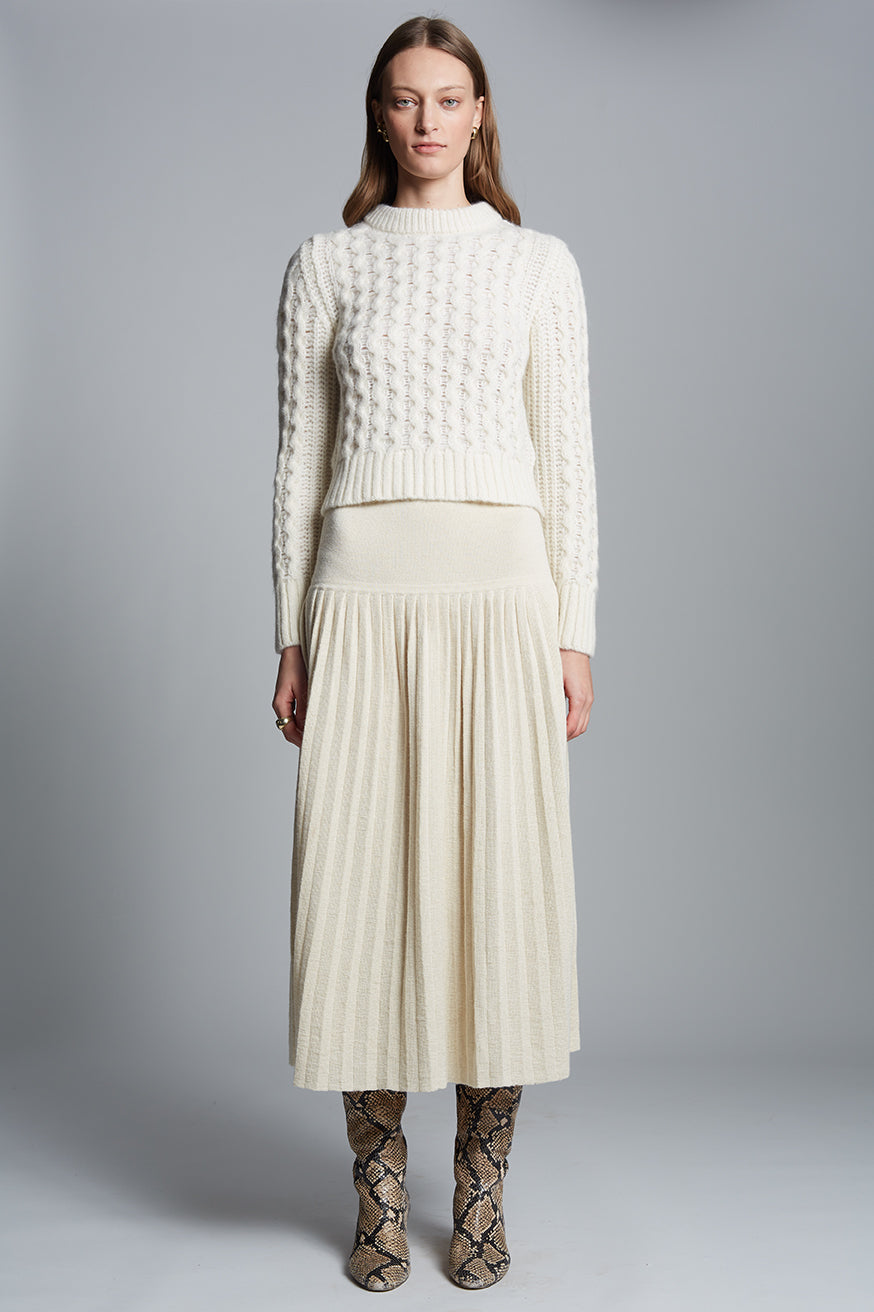 AMARA SWEATER - IVORY