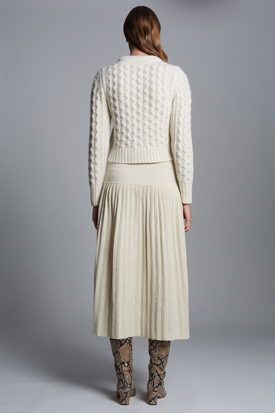 AMARA SWEATER - IVORY