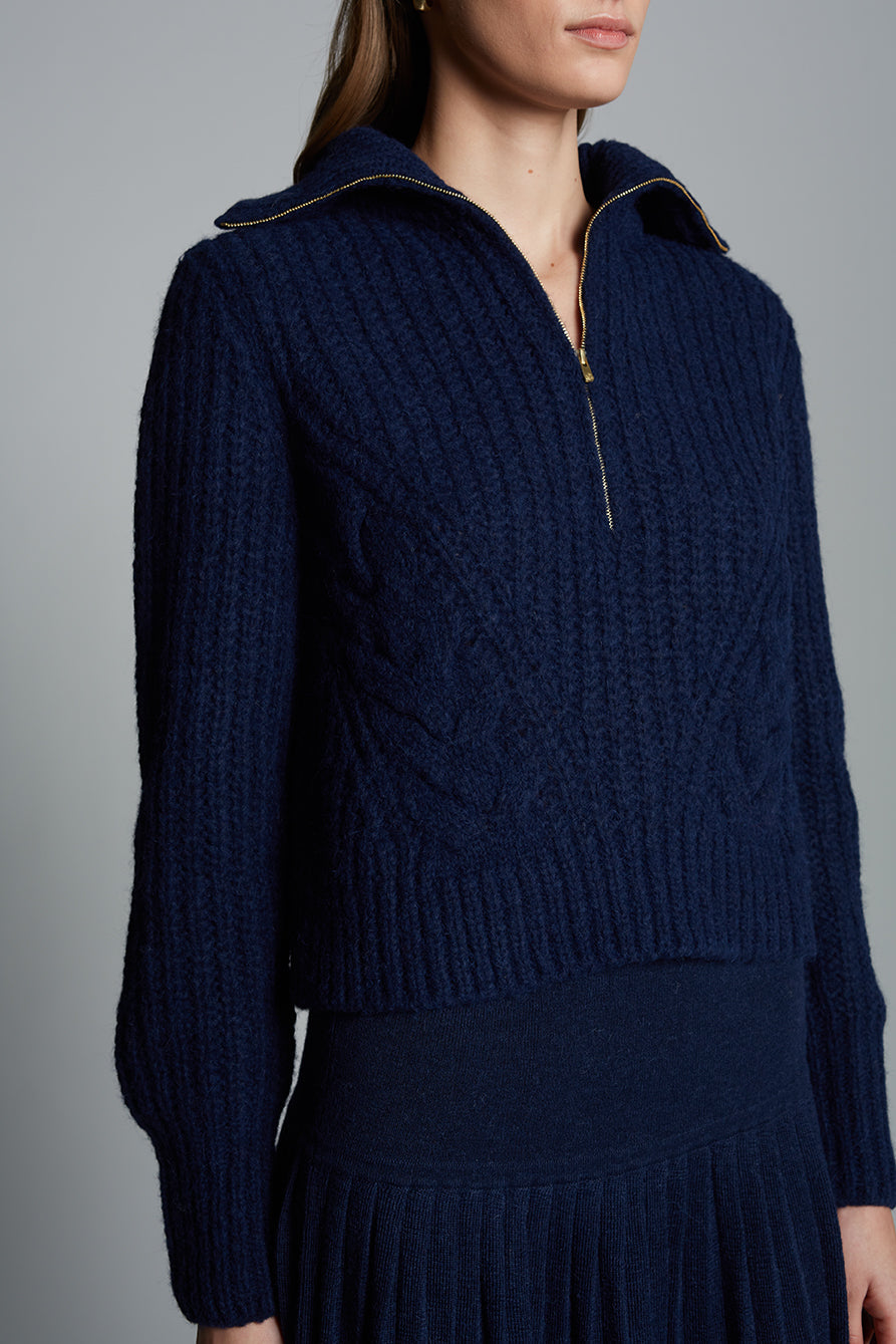 TERRA SWEATER - NAVY