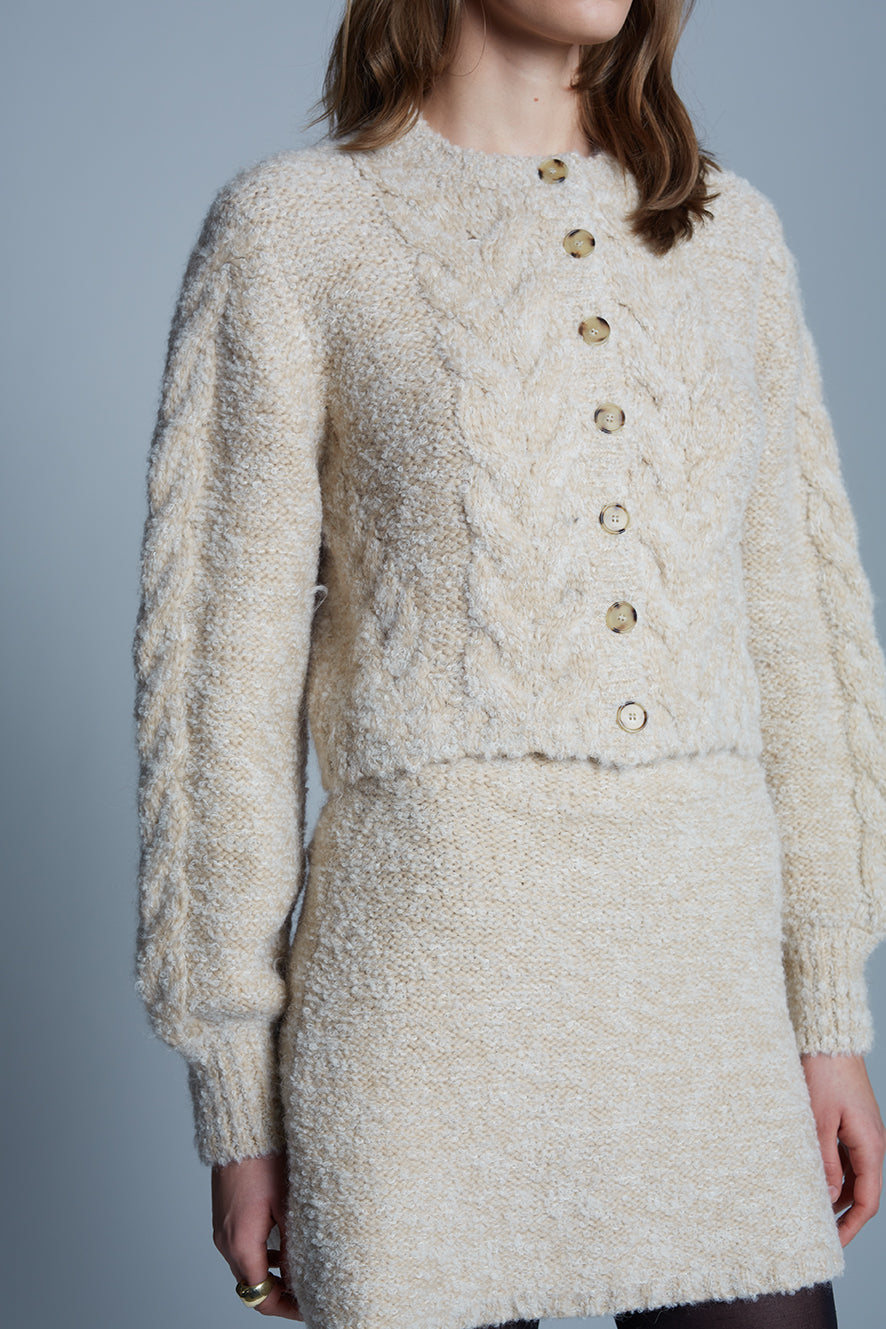 ISLA TWEED MINI SKIRT