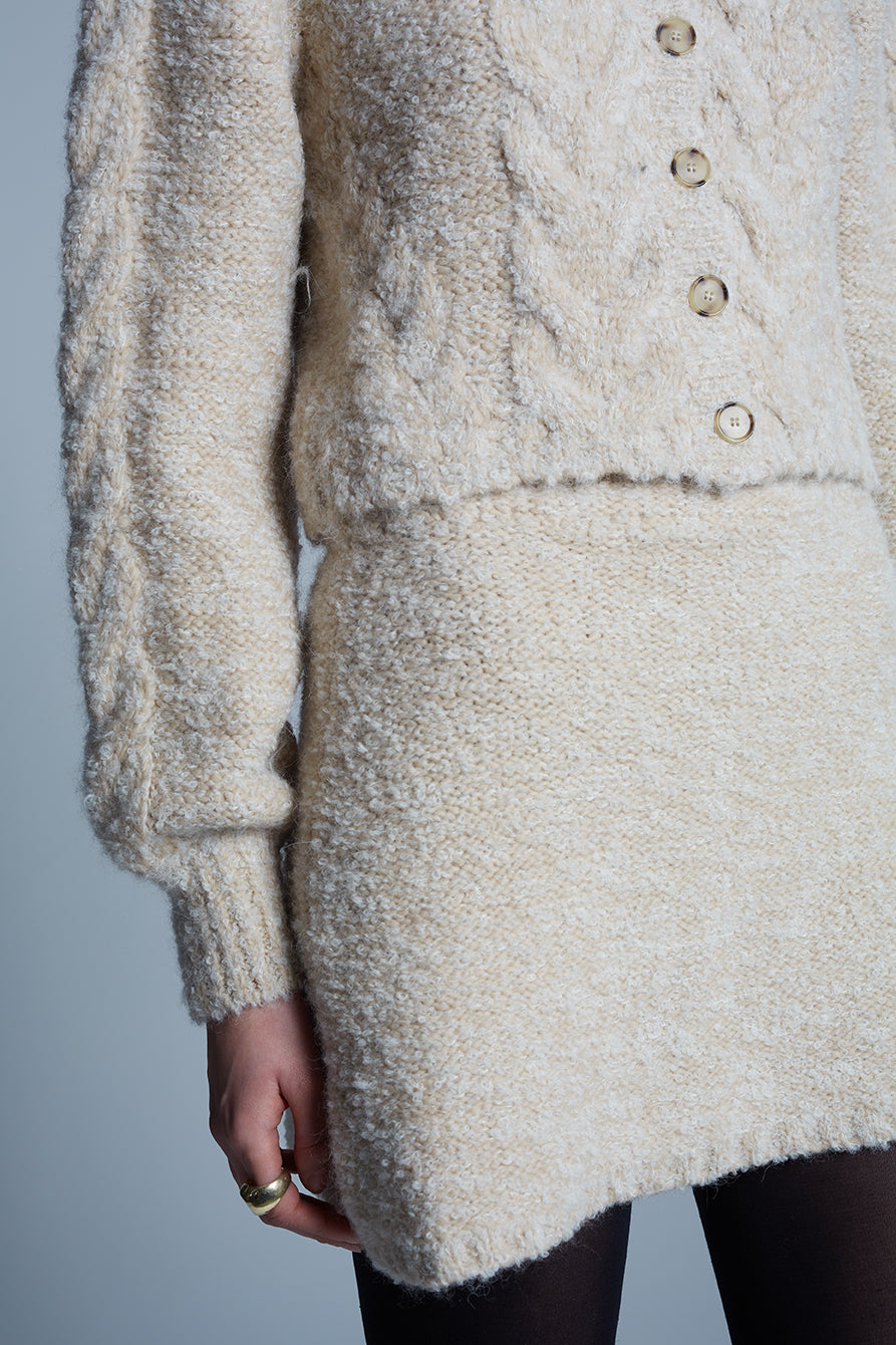 ISLA TWEED MINI SKIRT