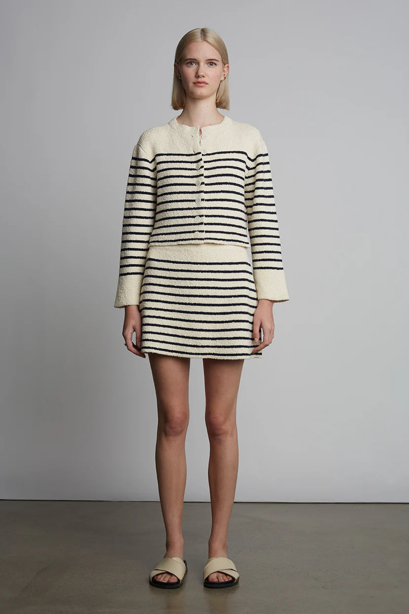 Faye Cardi -Ivory/Navy