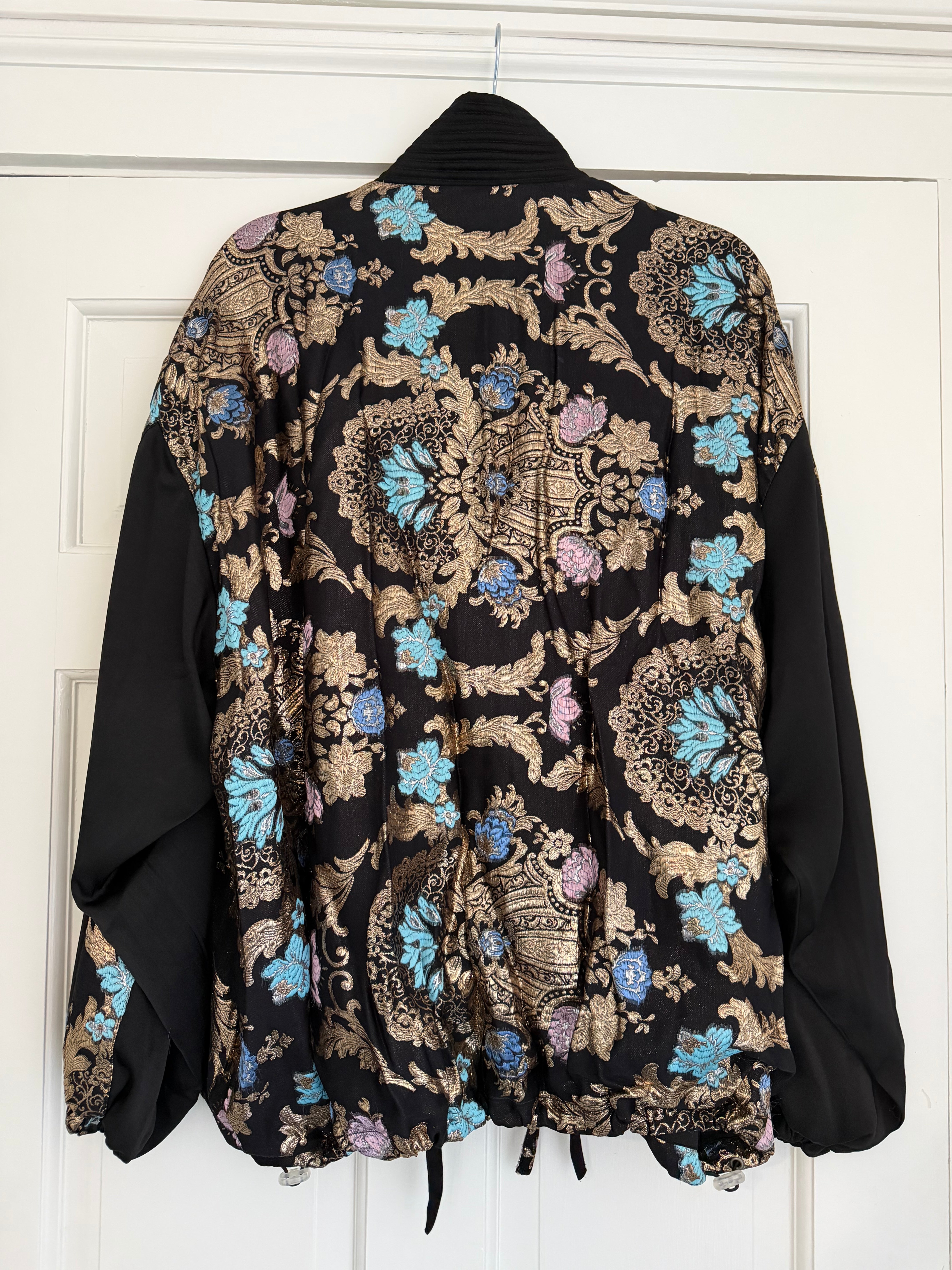 Moroccan Embroidered LTD Edition Kimono-Bomber Jacket- 1 size