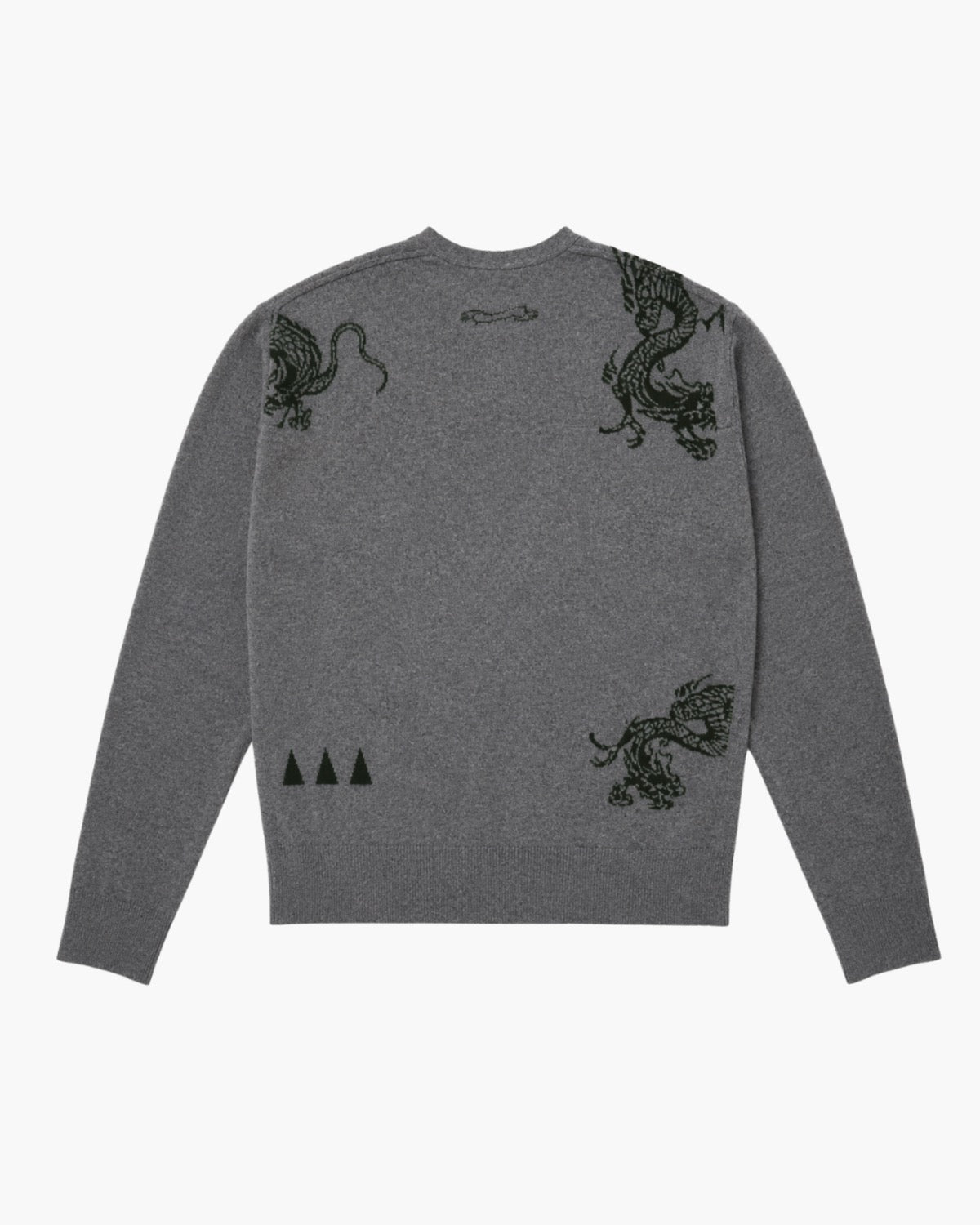 CASHMERE TATTOO HAND JACQUARD CARDIGAN FLO