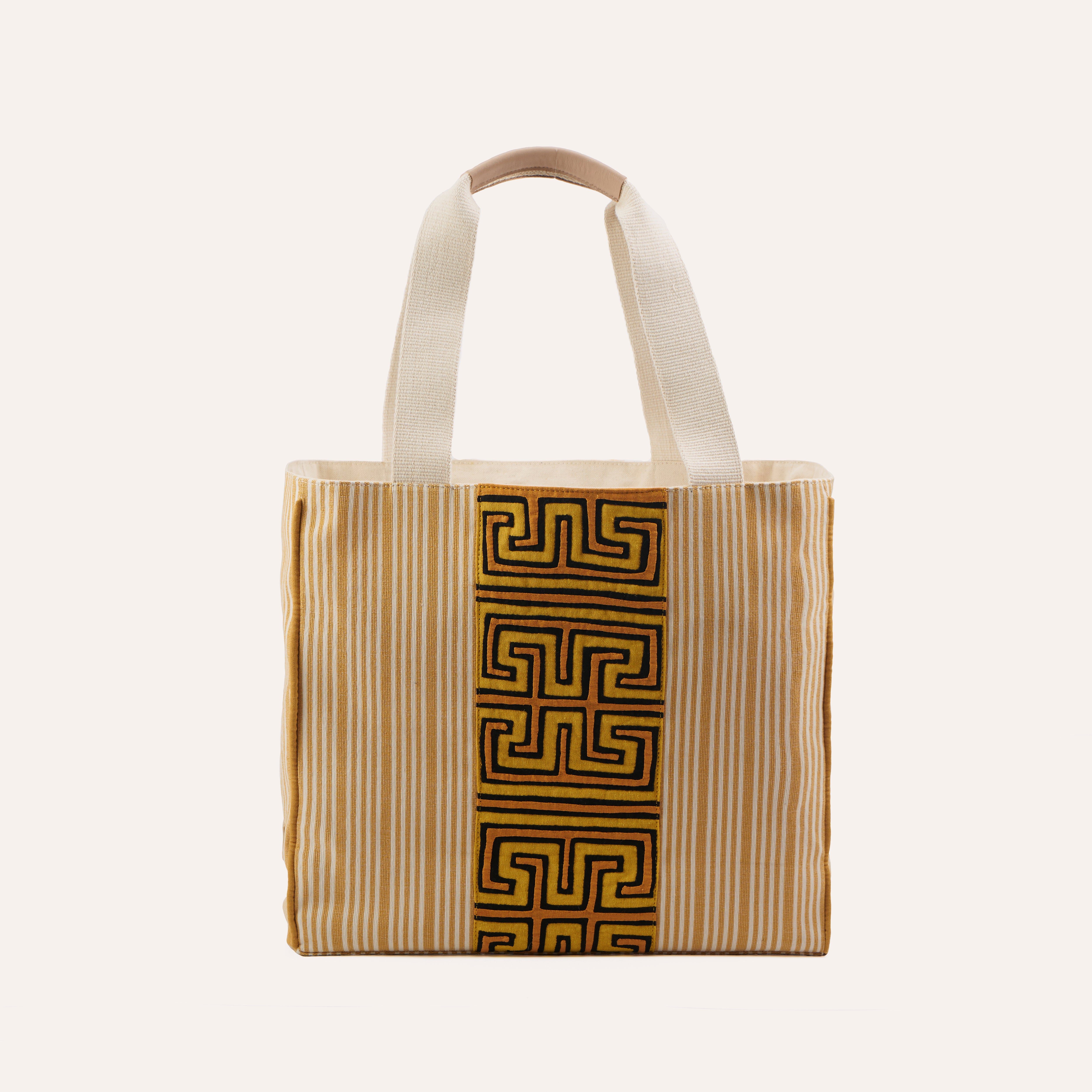Kuna Tote - Yellow/Black