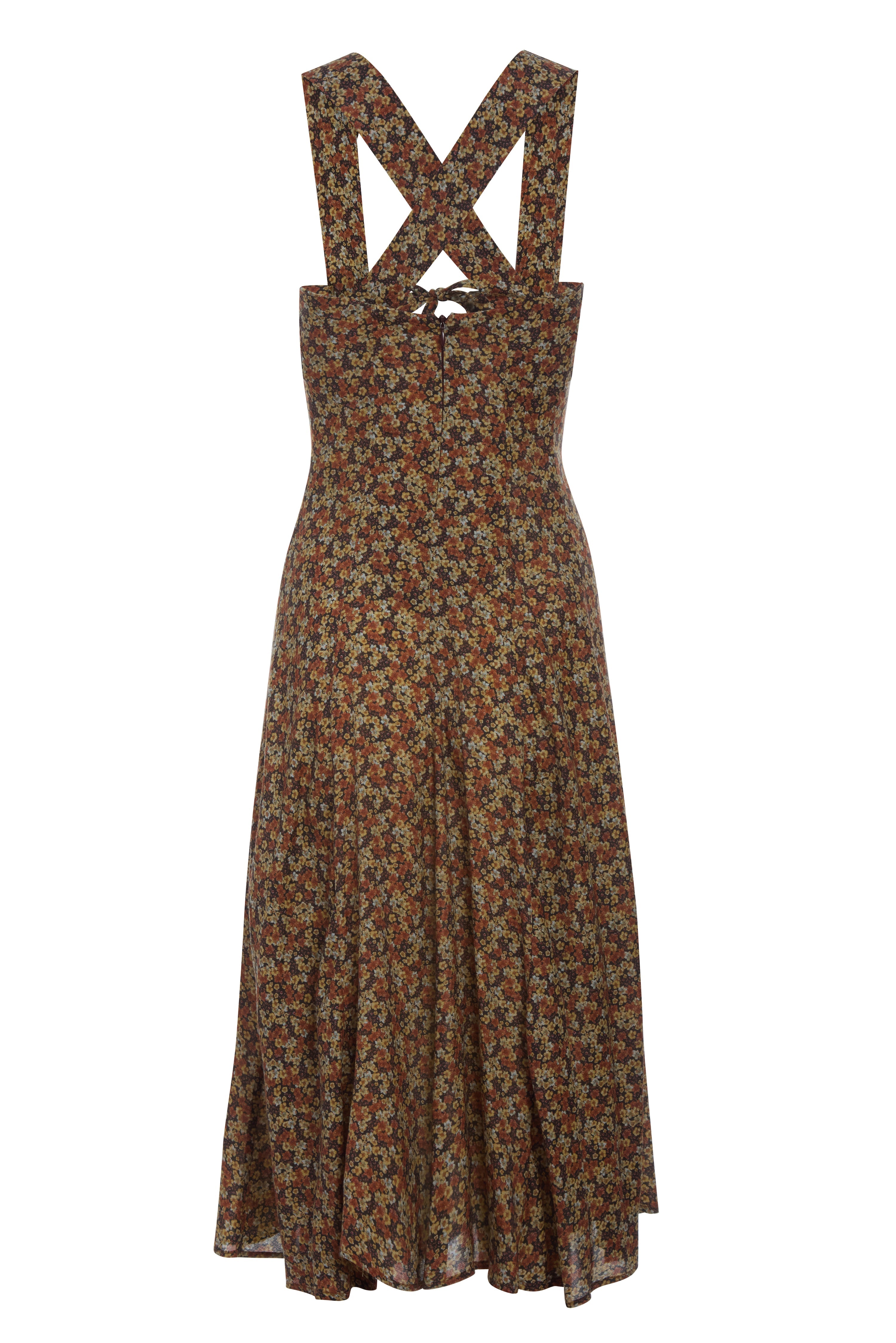 Dunton Dress - Autumn Calico