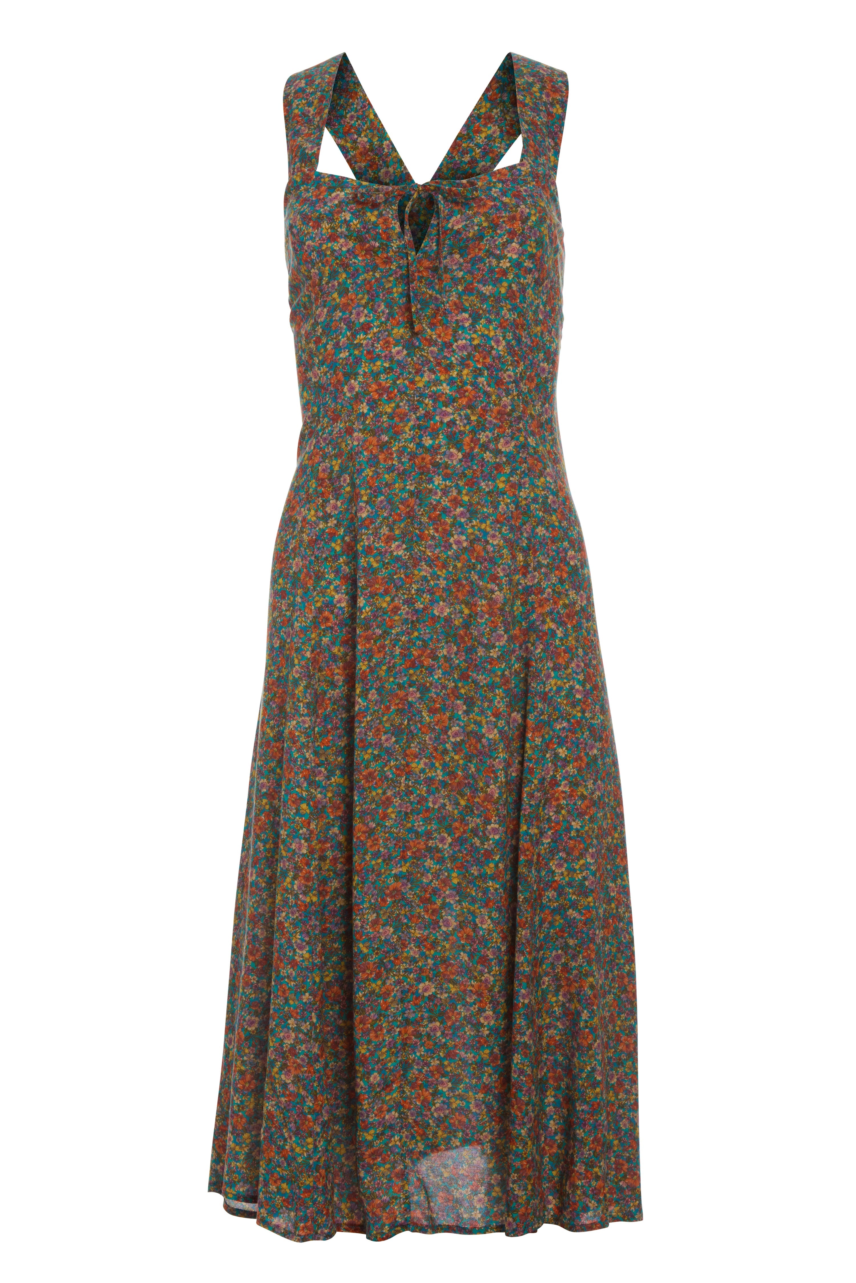 Dunton Dress - Poppy Skies