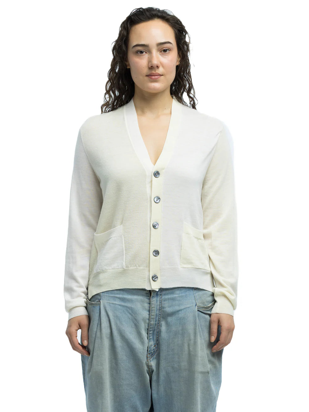 Adrian Color Blocked Cardigan