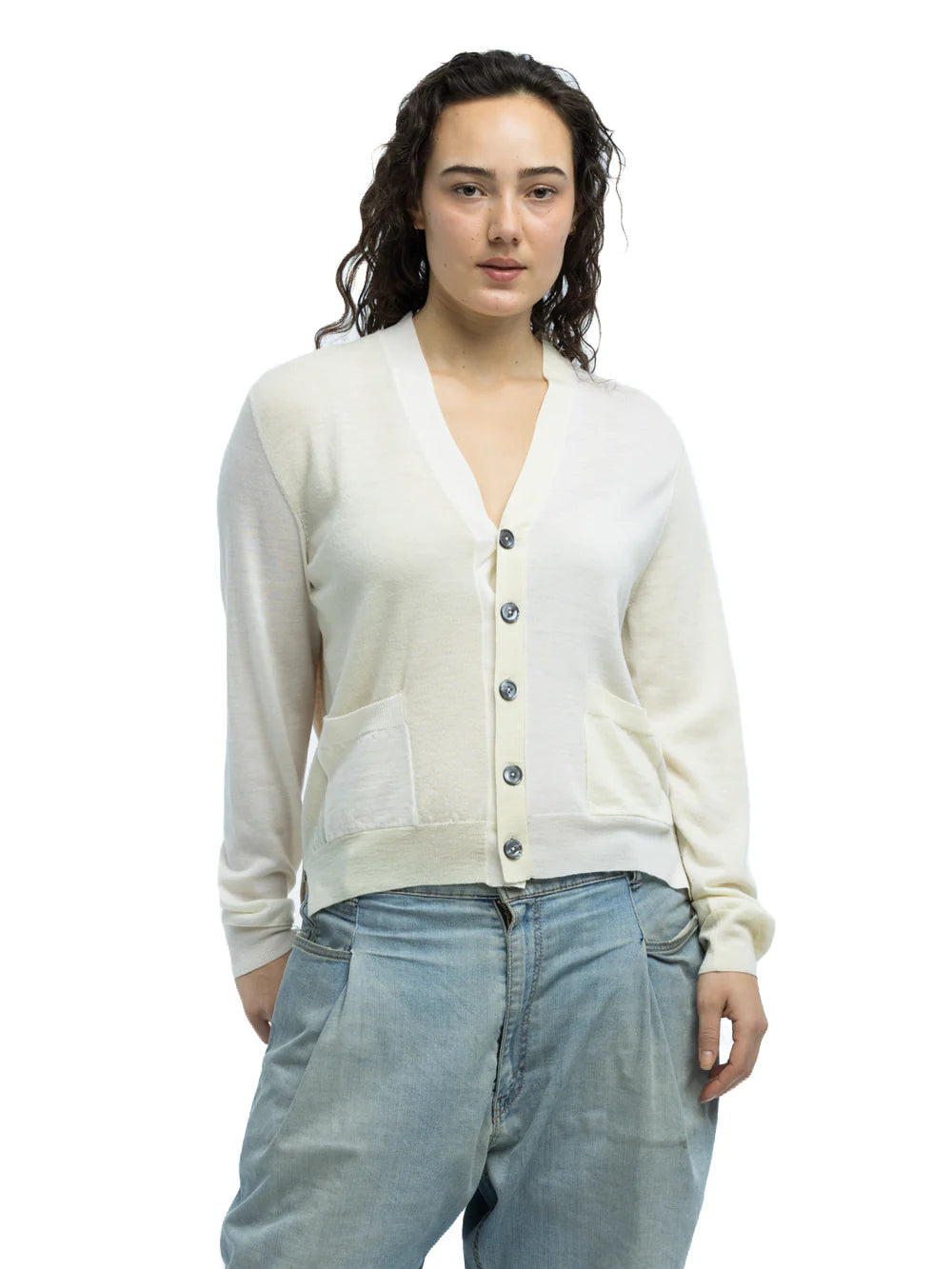 Adrian Color Blocked Cardigan
